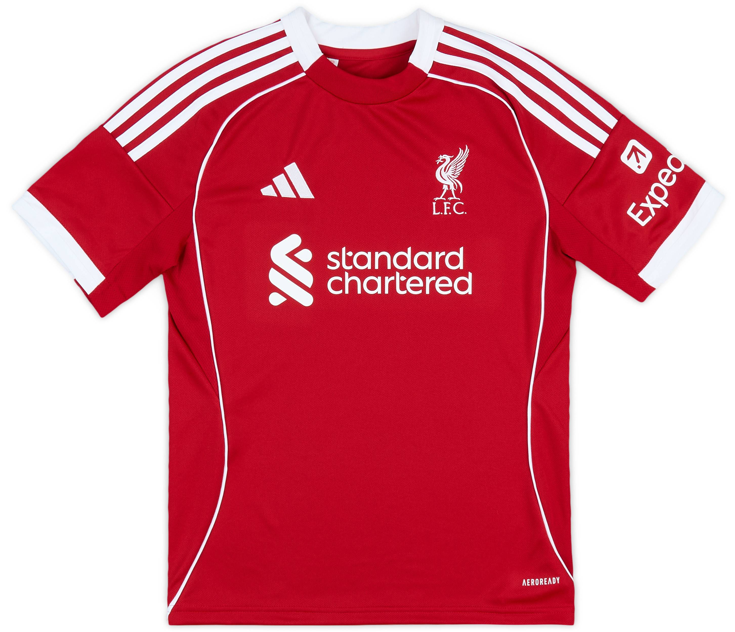 リバプール M.Salah 11番 シャツ 2018-19 Liverpool Home Shirt M.Salah #11 - 6/10 - (XL)