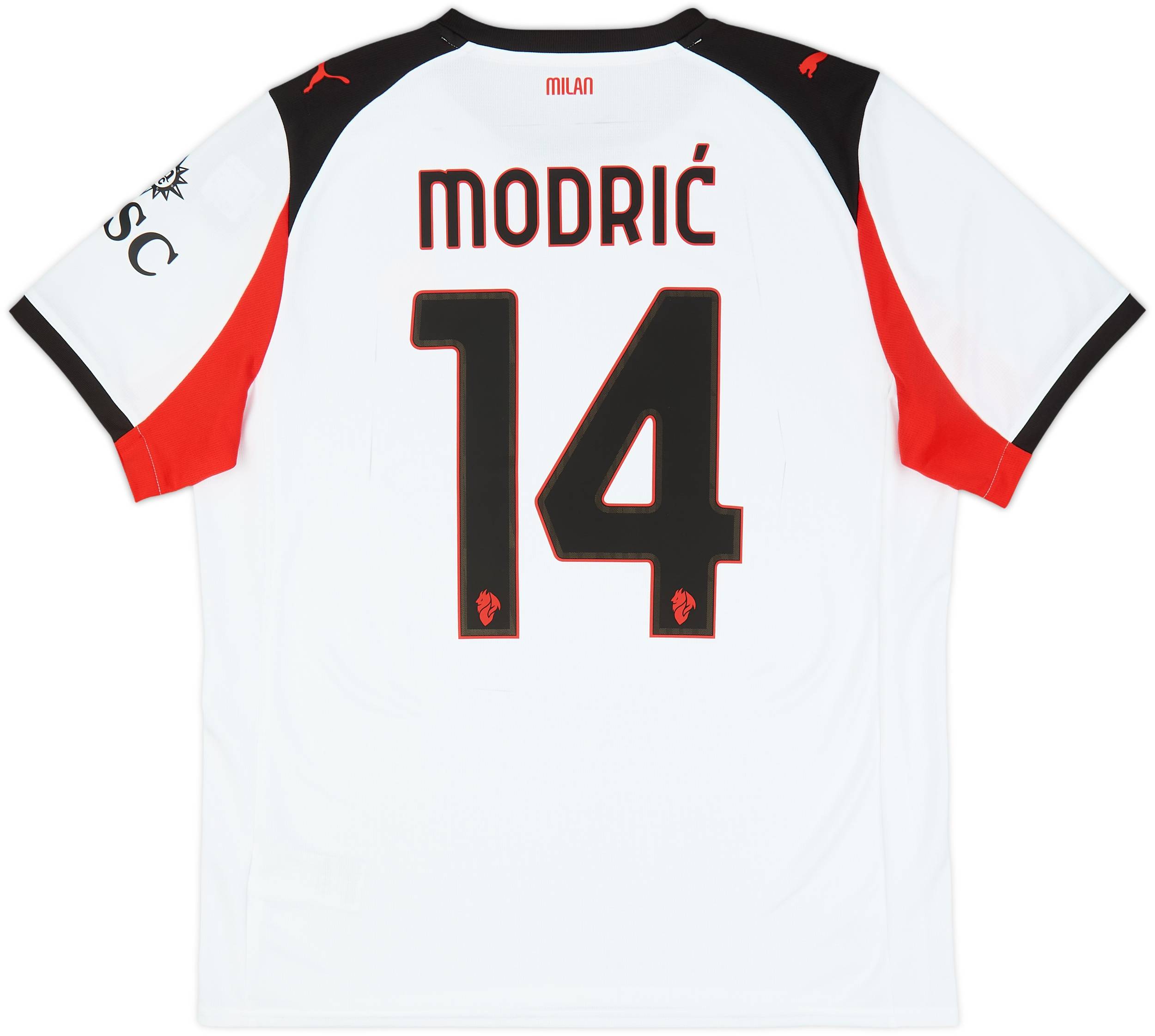 2025-26 AC Milan Away Shirt Modric #14