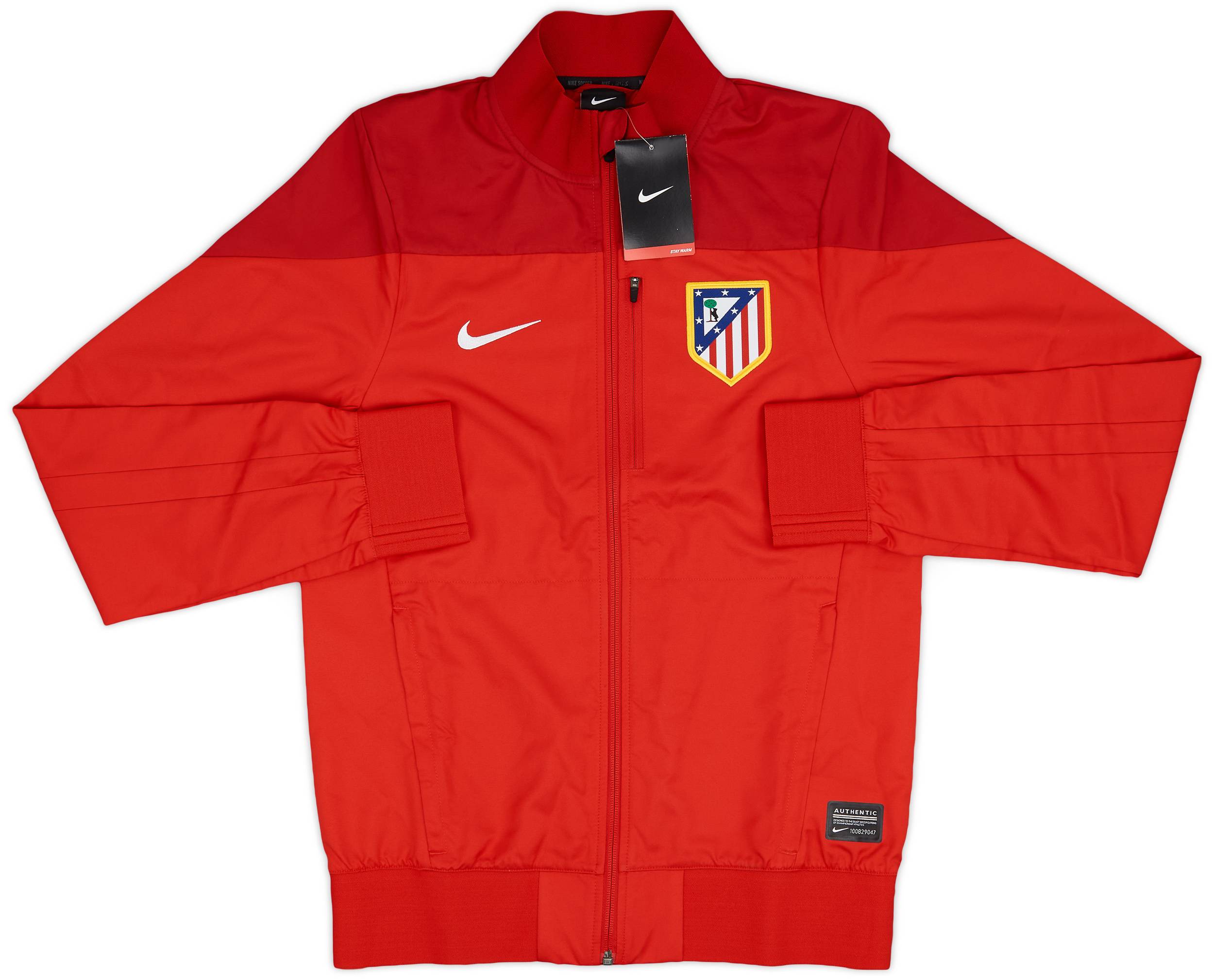 Vintage 70's Nike Track Jacket HipHop Grunge sz M Blue/Red