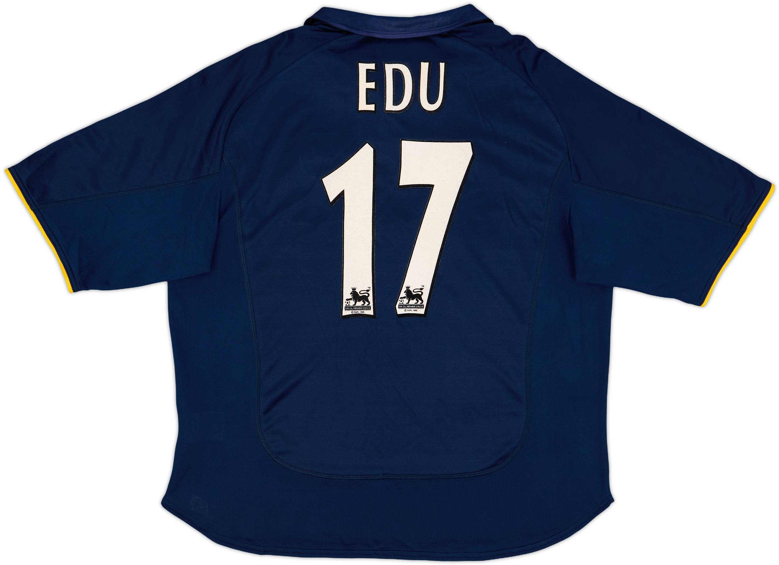 サボアーセナルユニフォーム00-02 2000-02 Arsenal European Shirt Edu #17 - 9/10 - (L)