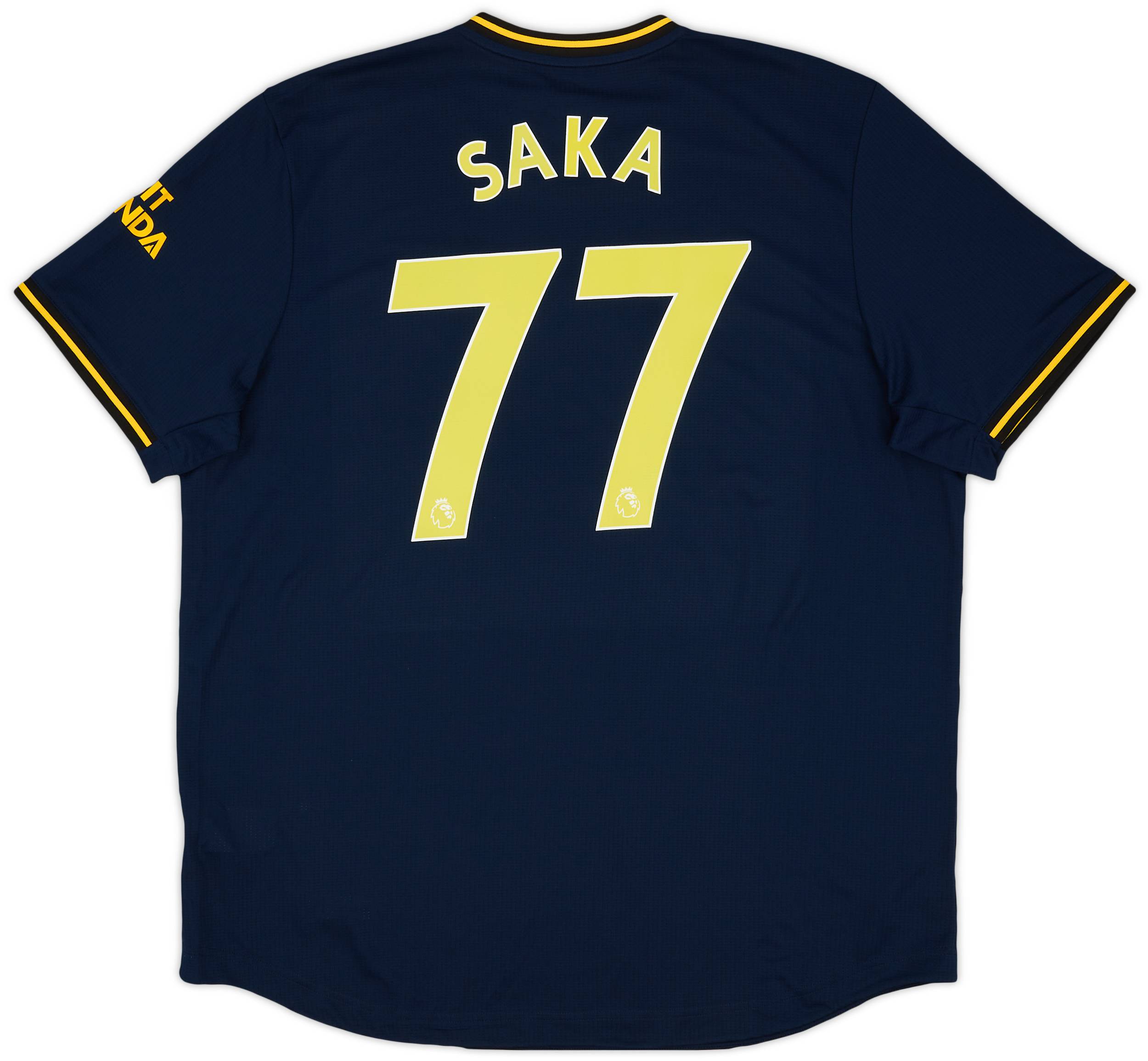 アーセナル19/20 オーセンティック ユニフォーム 77 saka サカ