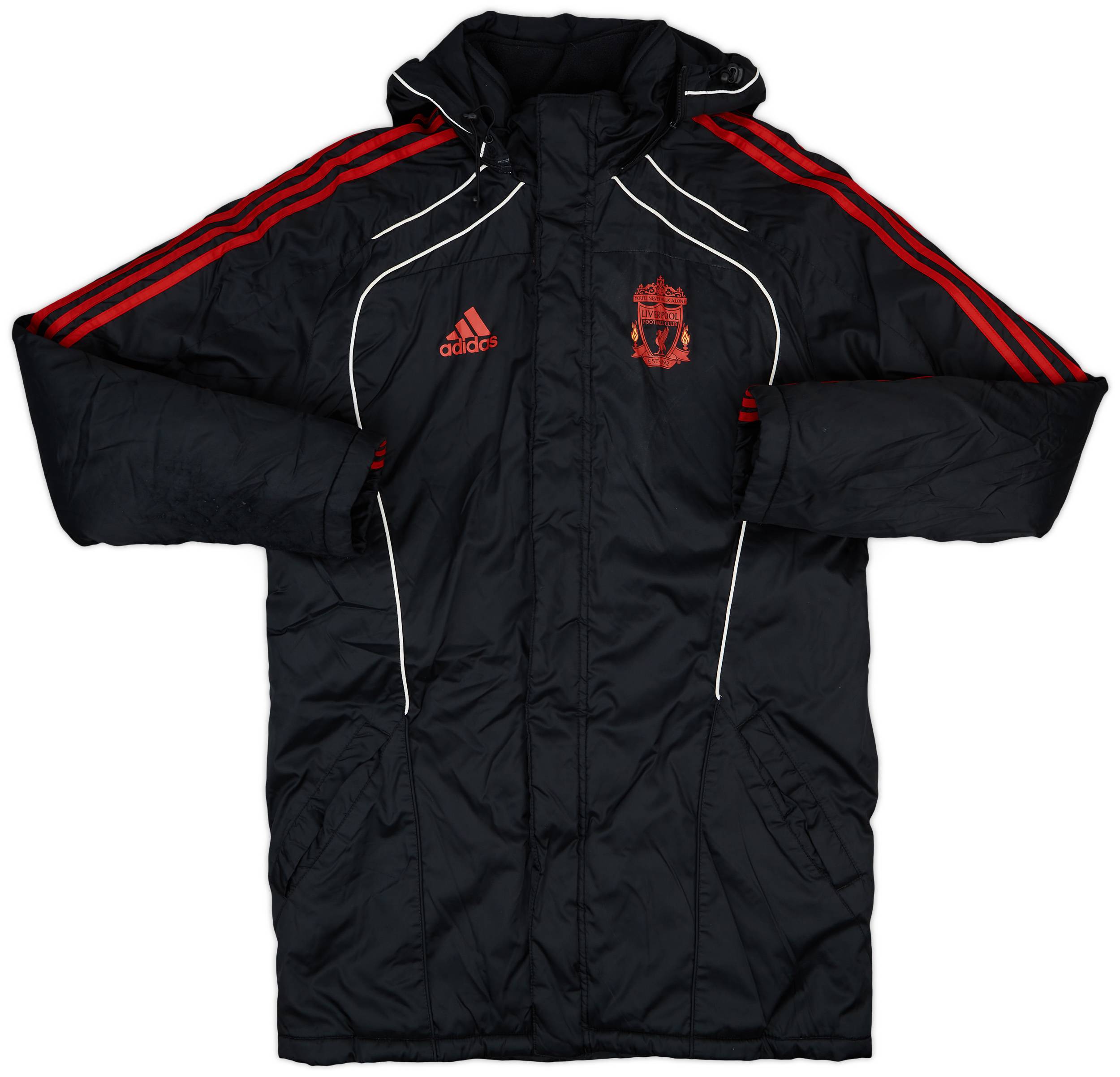 数量は多 2010-11 (S) - 6/10 - Coat Bench Padded adidas Liverpool ウェア