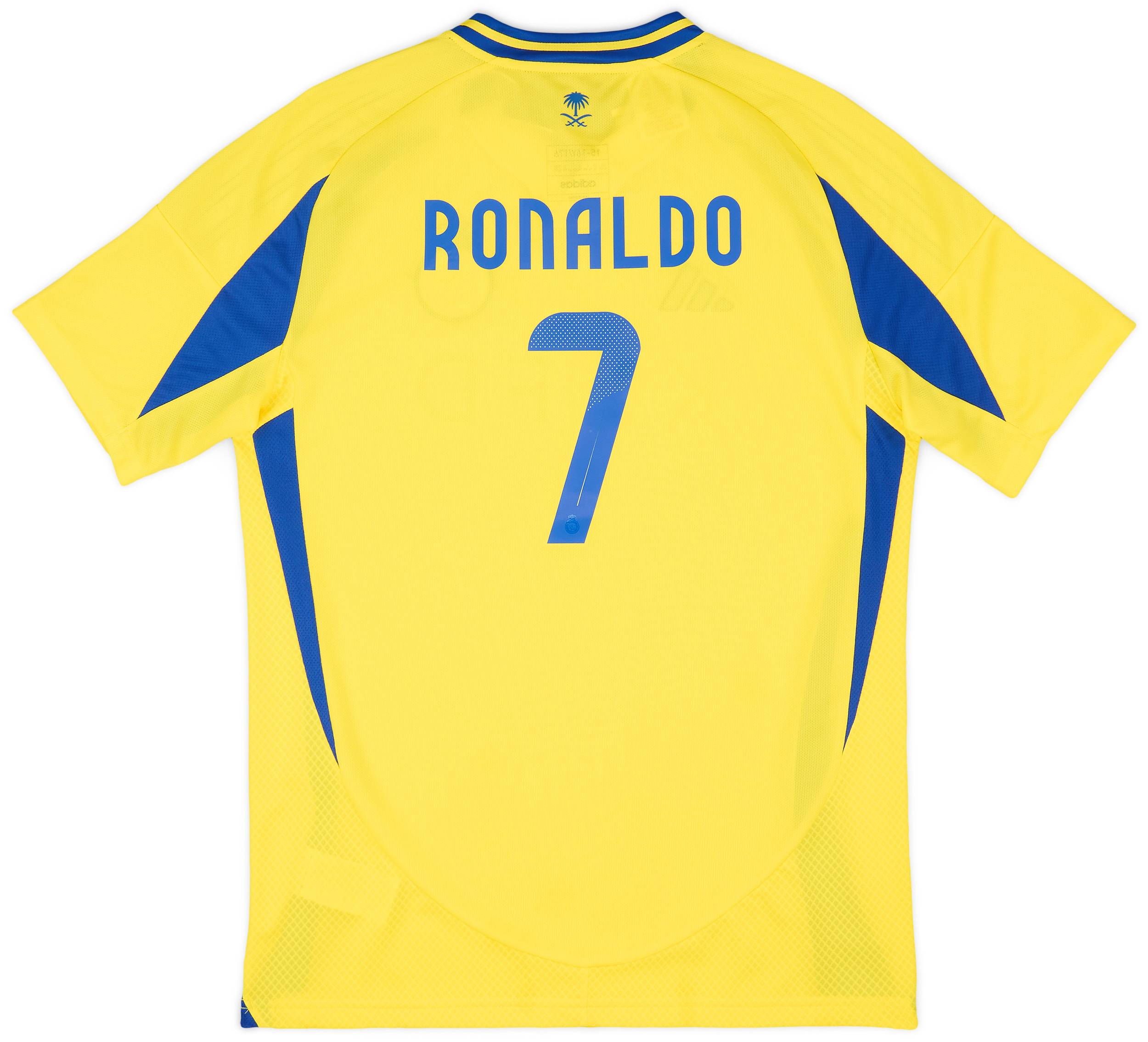 2024-25 Al-Nassr Home Shirt Ronaldo #7 (KIDS)