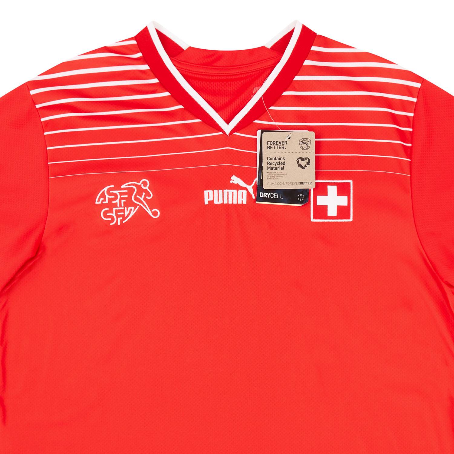 2022-23 Switzerland Home Shirt