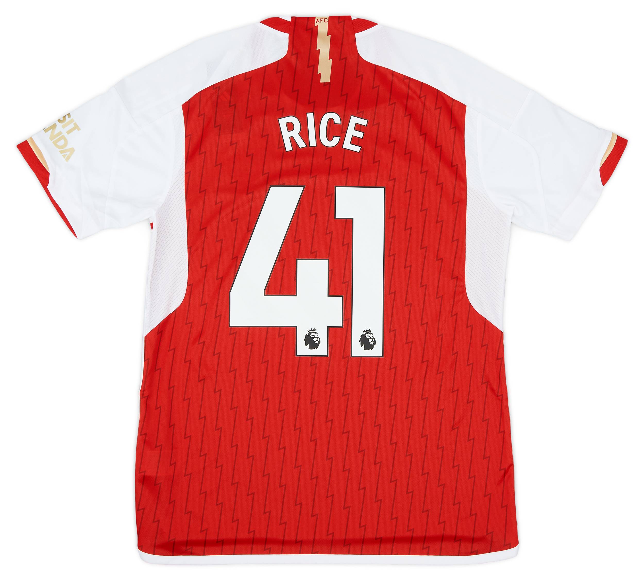 2023-24 Arsenal Home Shirt Rice #41