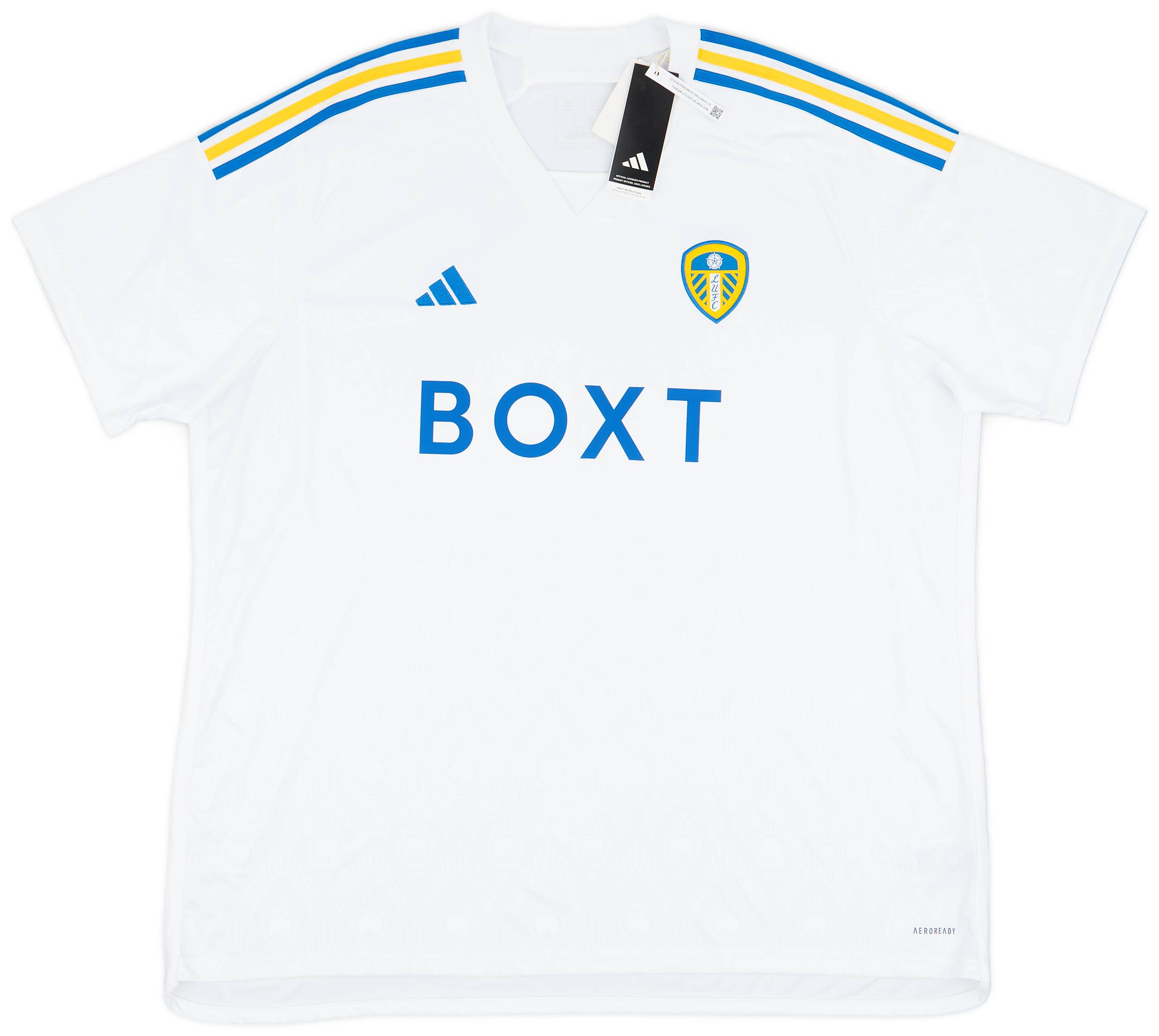 Nike Leeds United シャツ ホワイト LUFC Leeds United Home Shirt Large/XL* Nike Strongbow 2002