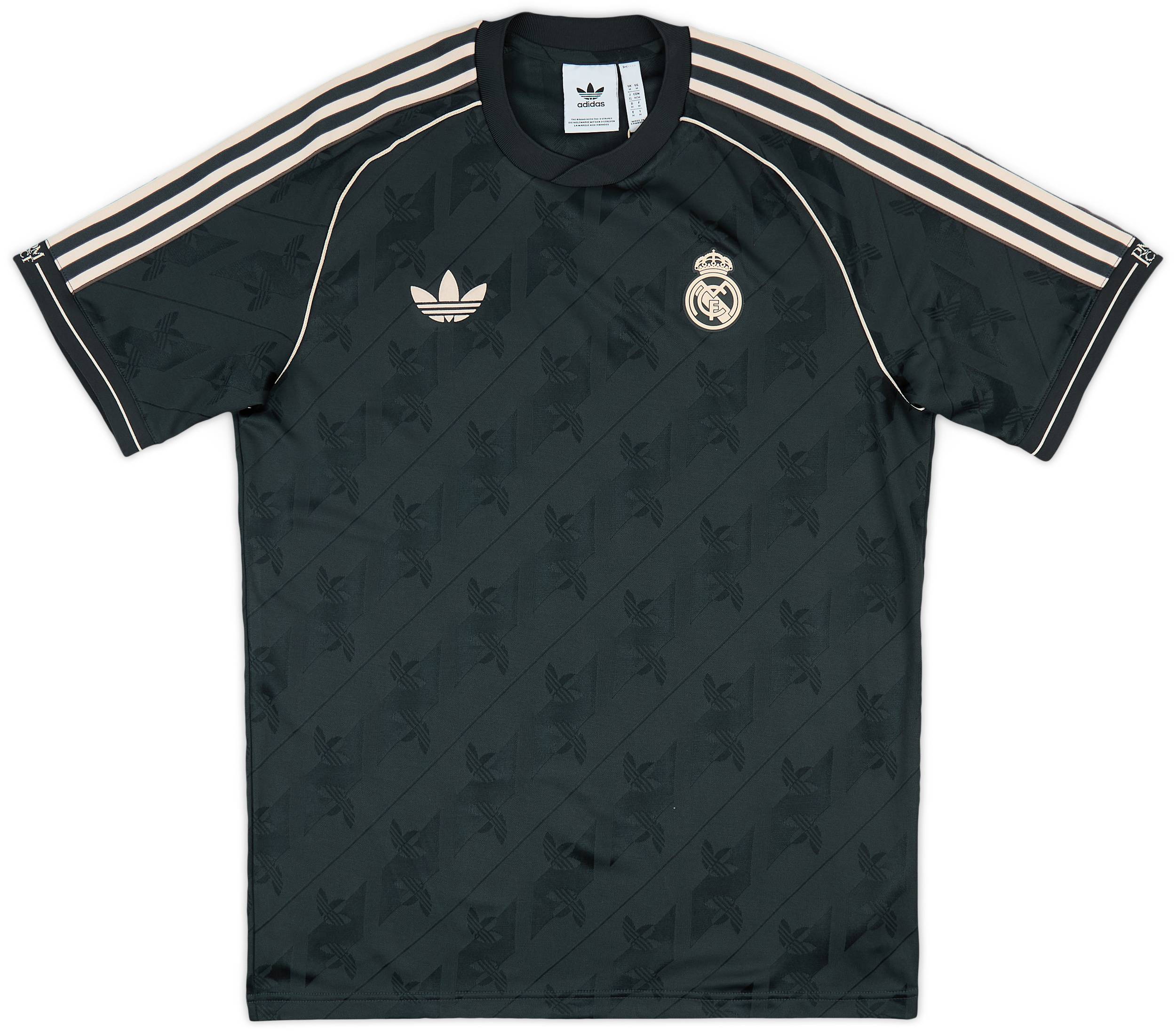 adidas Real Madrid XL 黒 サッカー ジャージ 2002-03 Real Madrid adidas Track Jacket - 8/10 - (M/L)