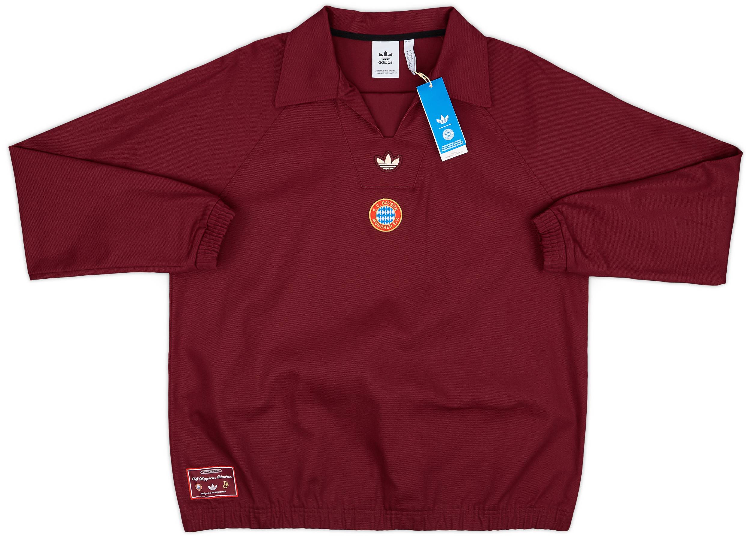 2024-25 Bayern Munich adidas Terrace Icons Drill Top
