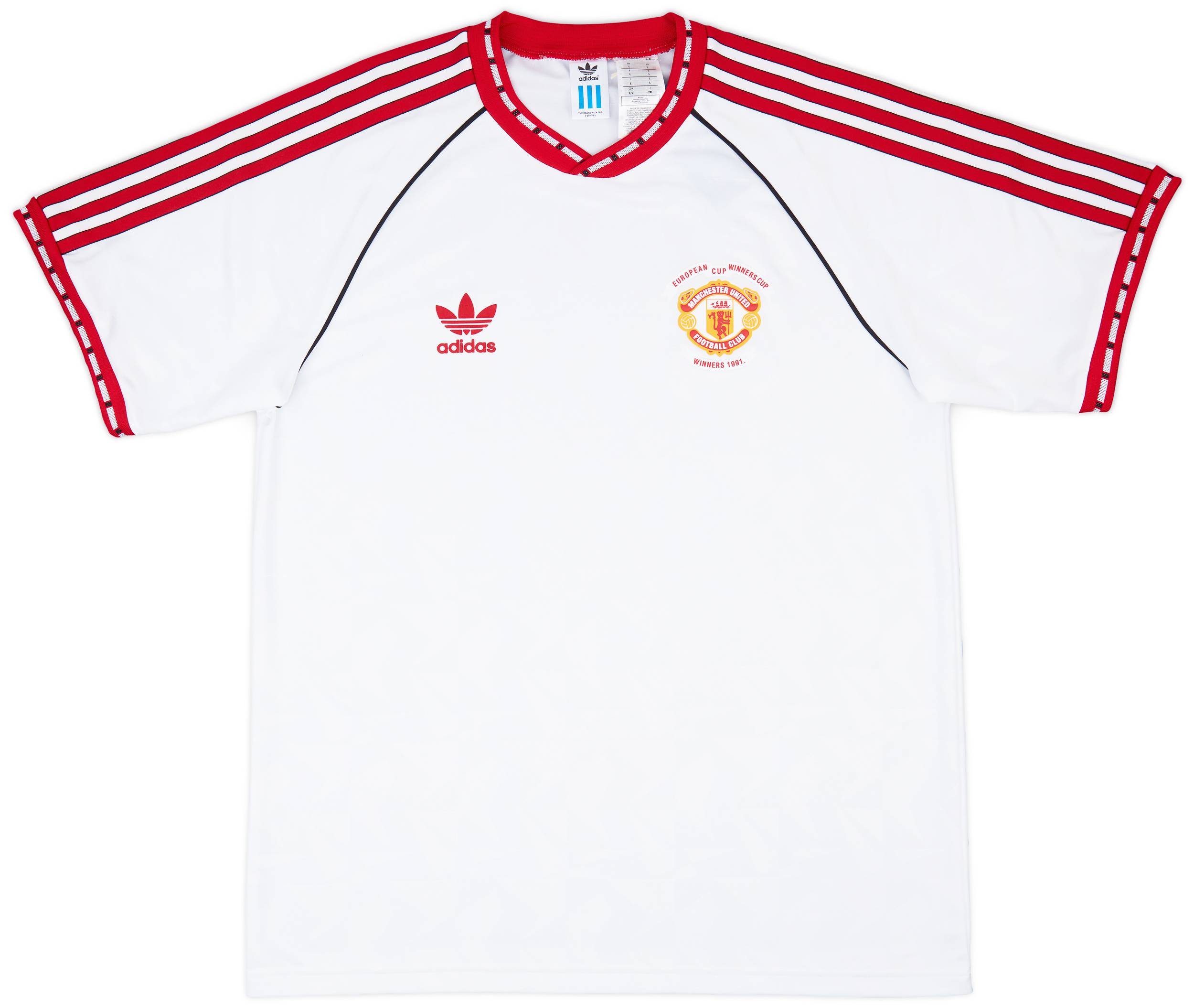 1991 Manchester United adidas Originals Reissue Away Shirt 1991 Manchester United adidas Originals Reissue Away Shirt