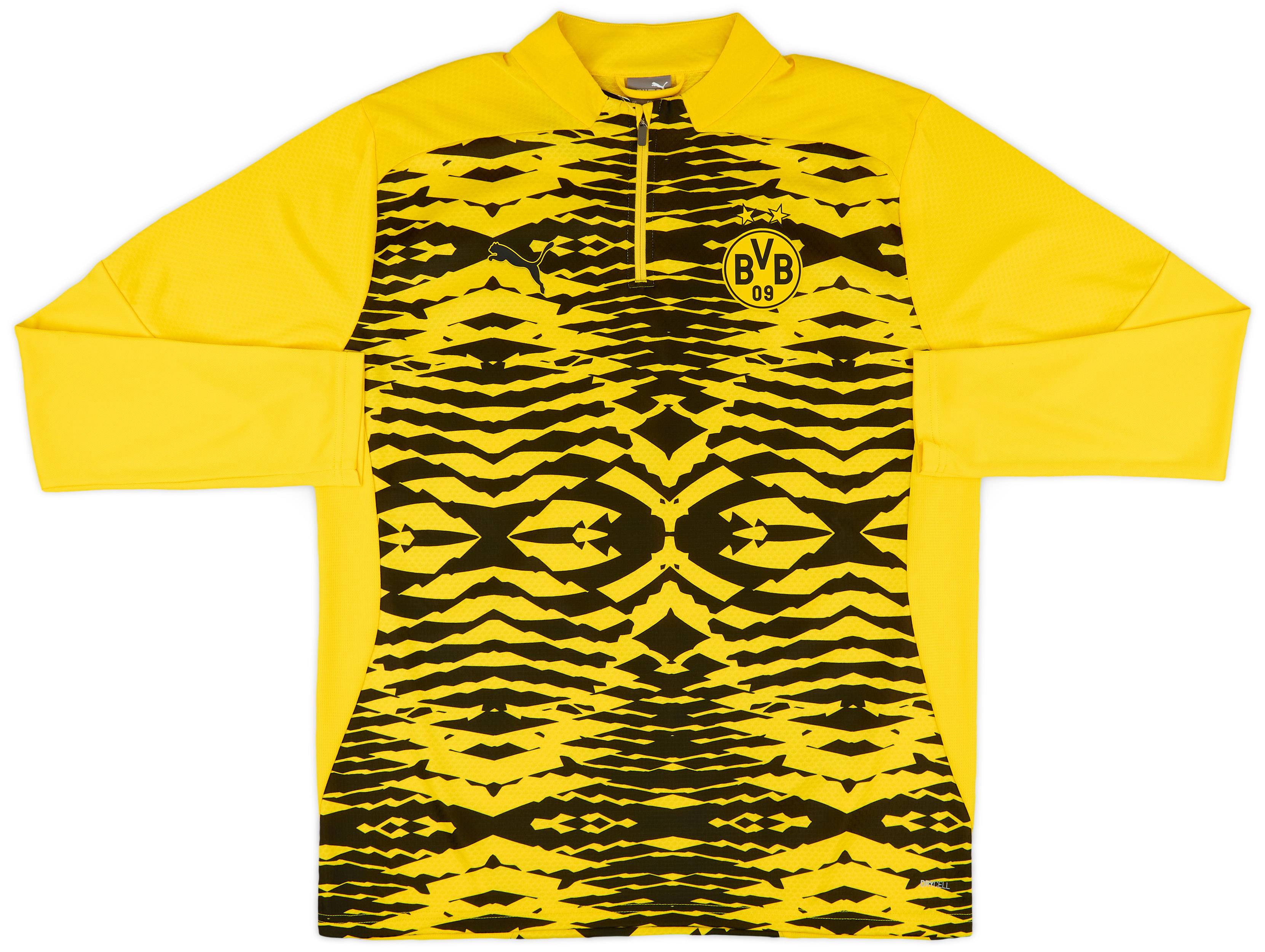 2024-25 Borussia Dortmund Puma 1/4 Zip Pre-Match Top