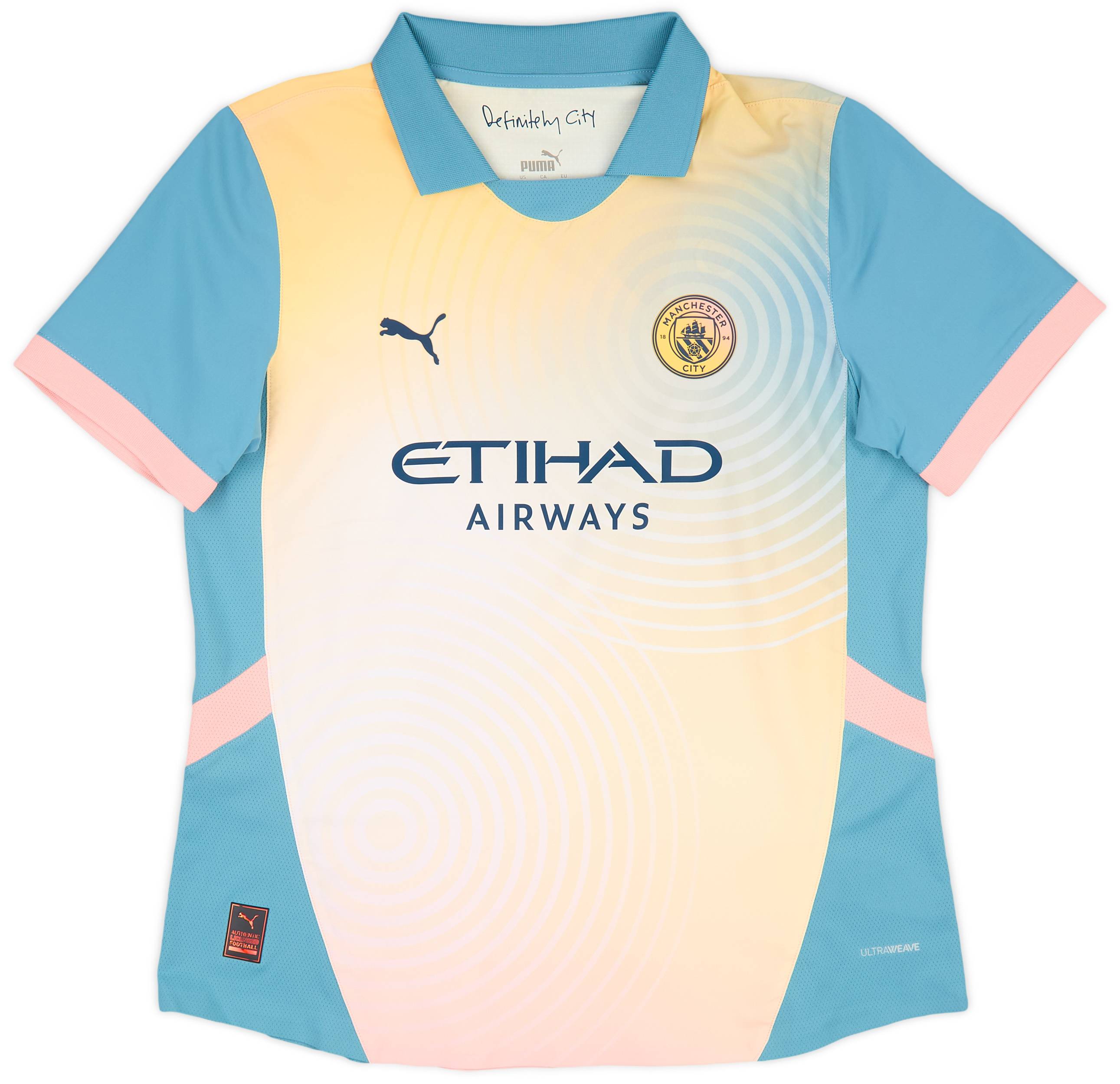 23-24 Manchester City フィル・フォーデン #47 2023-24 Manchester City Player Issue 1/4 Zip Rain Top #47