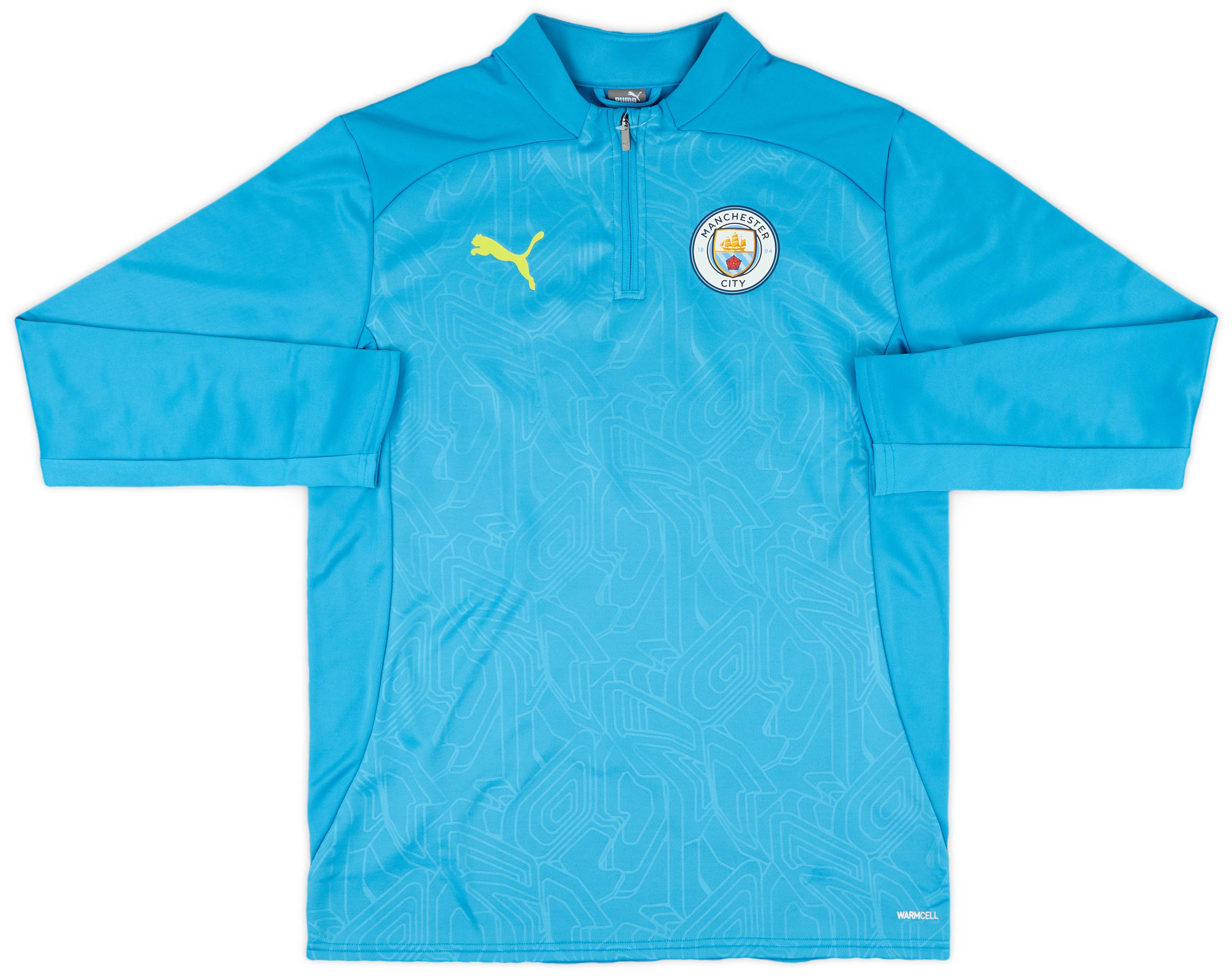 ひま 2024-25 Manchester City Puma 1/4 Zip Training Top (KIDS)
