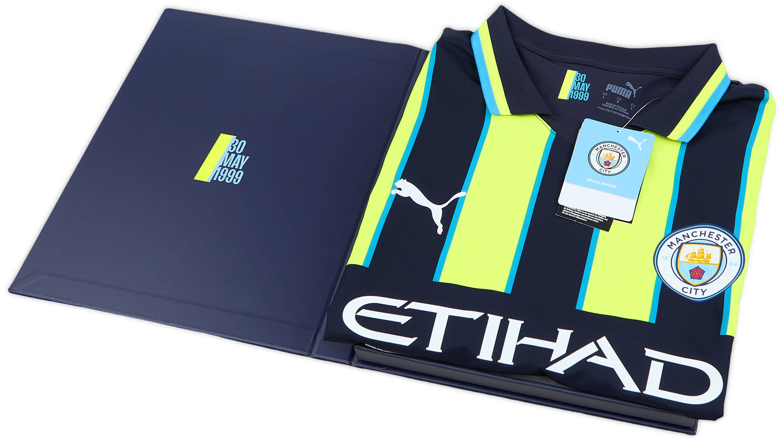 2024-25 Manchester City Authentic Away Shirt - In Box