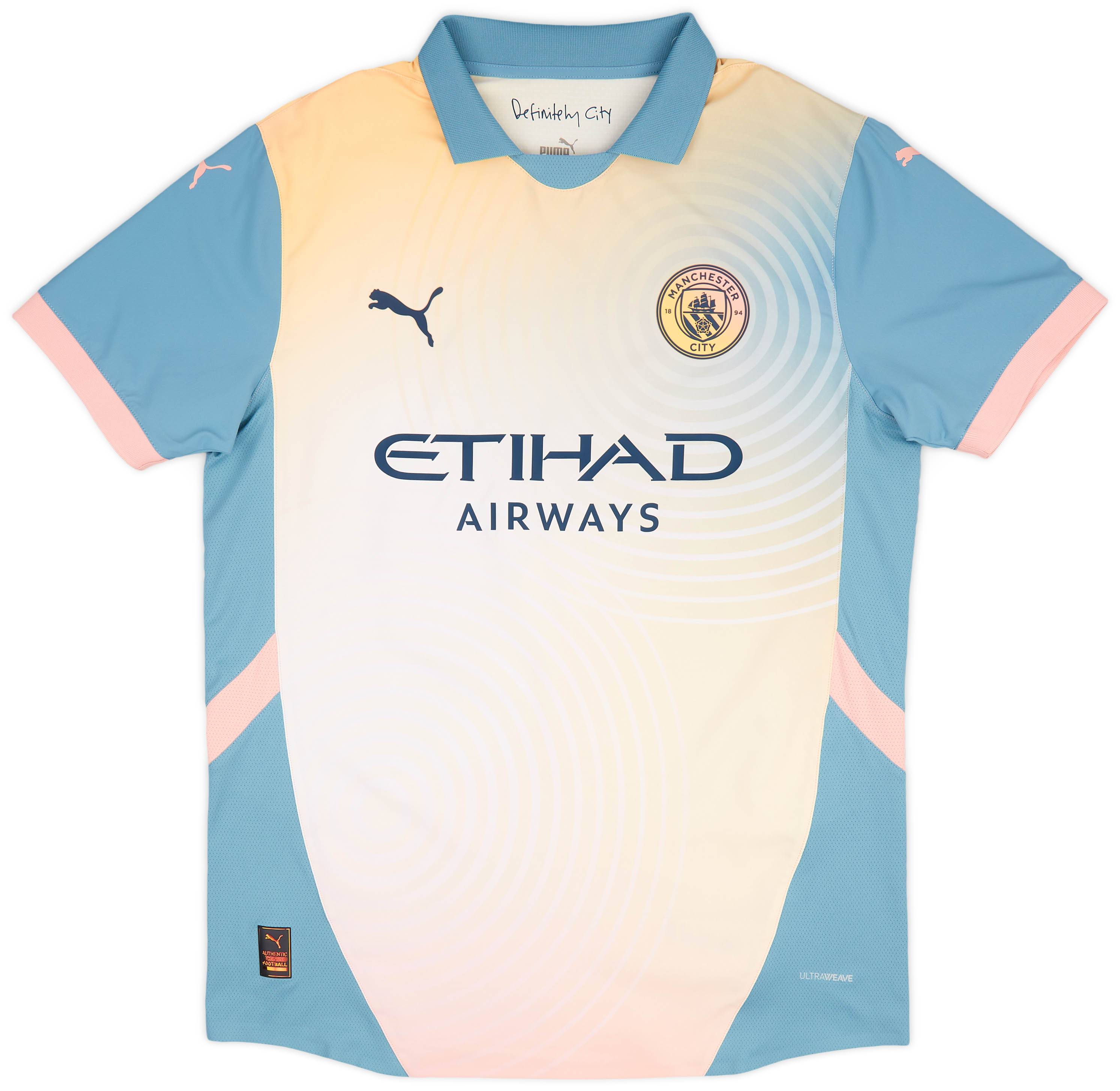 2024-25 Manchester City Authentic Fourth Shirt