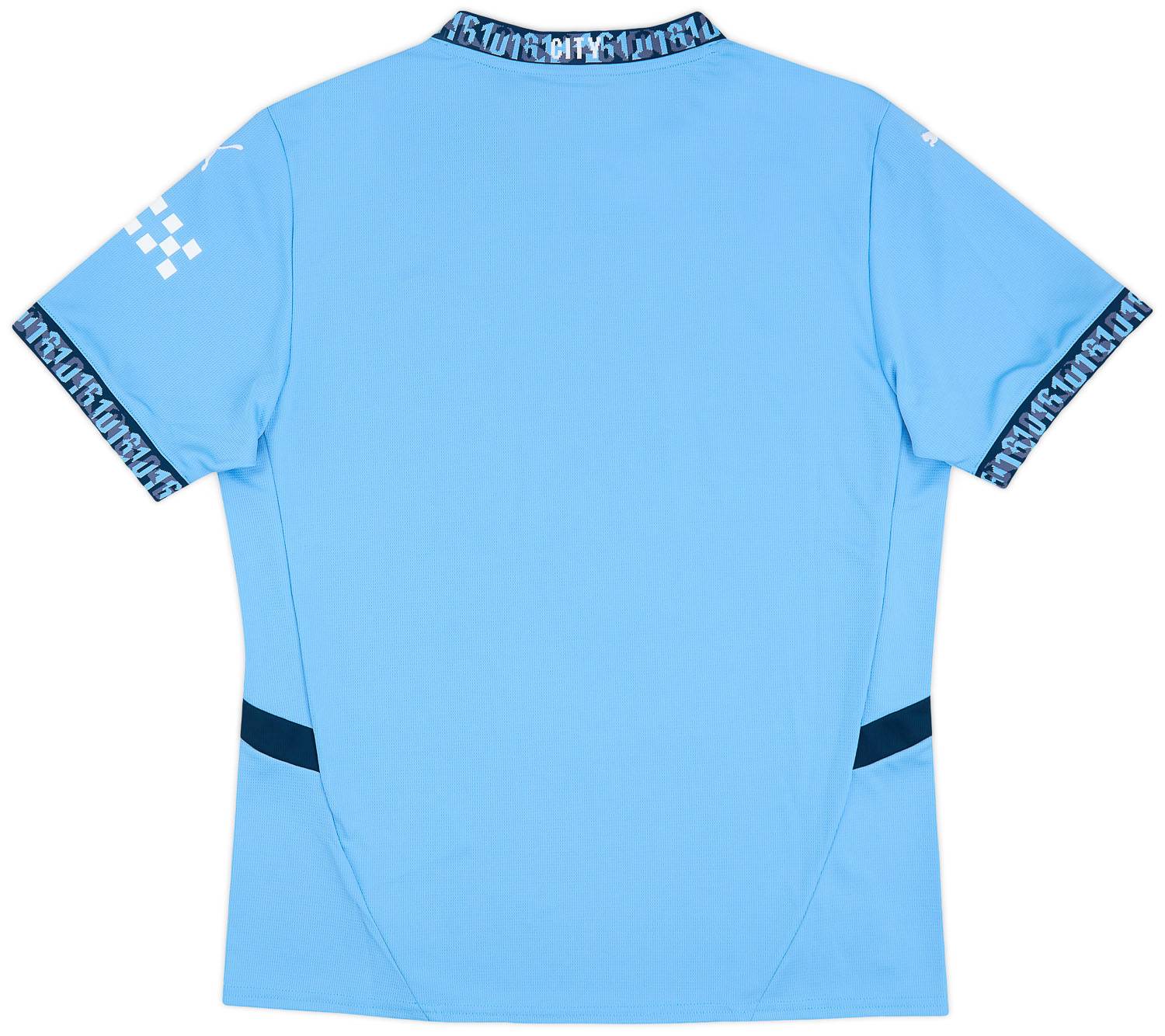 Manchester City 2023/2024 #17.デブライネ 2023-24 Manchester City Home Shirt De Bruyne #17 - 8/10 - (XL)