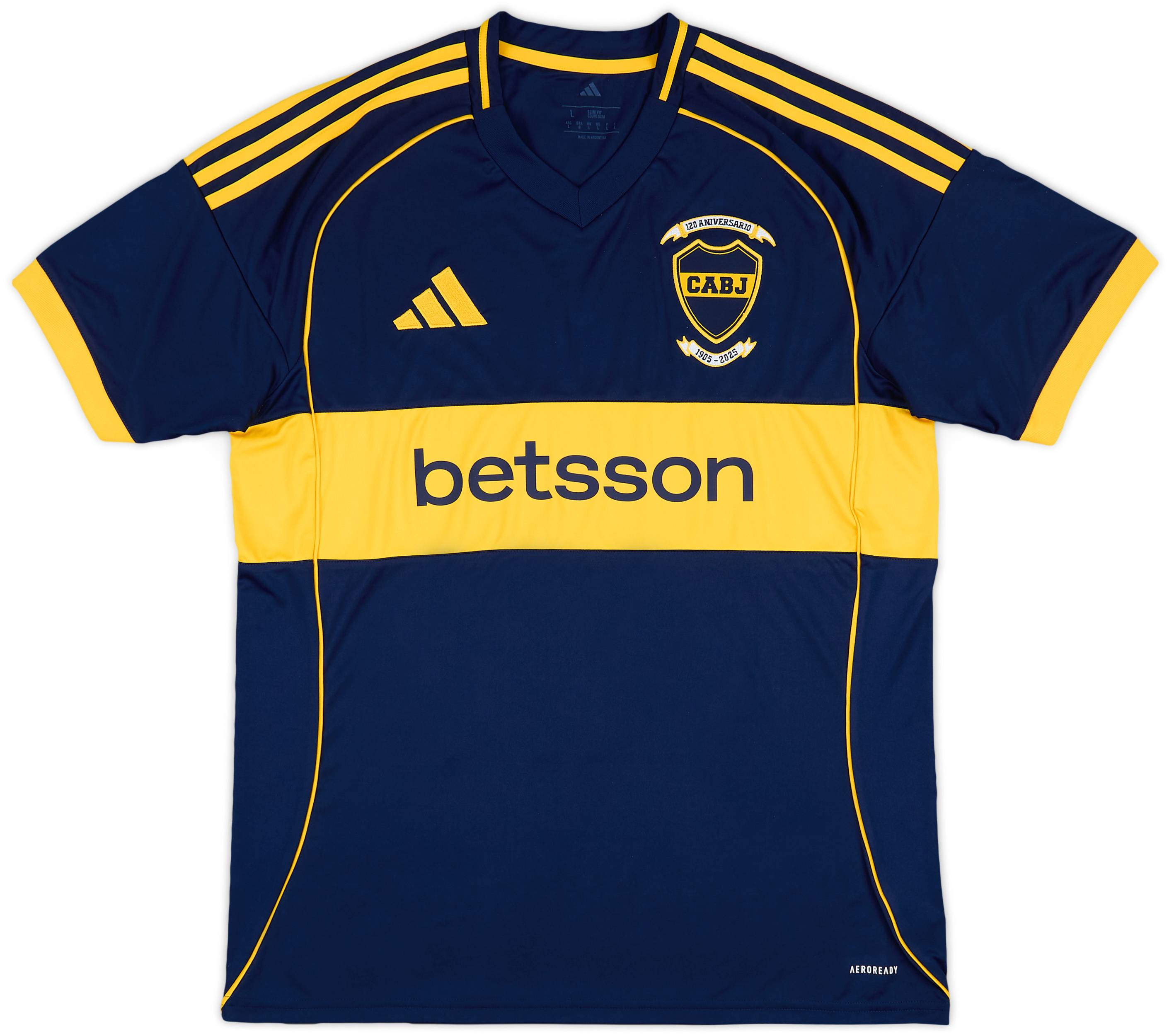 2025-26 Boca Juniors Home Shirt