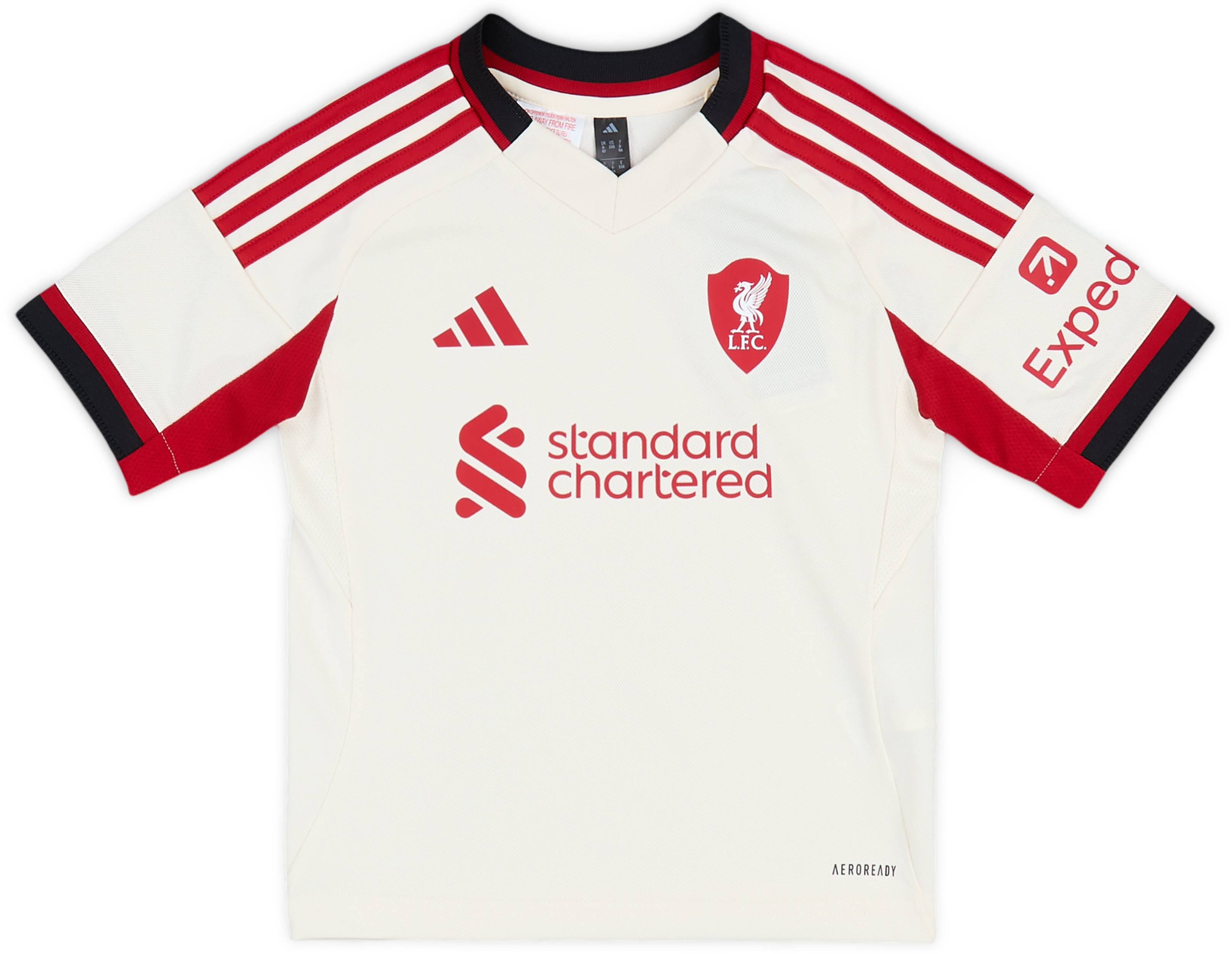 2025-26 Liverpool Away Full Kit (Little Kids)