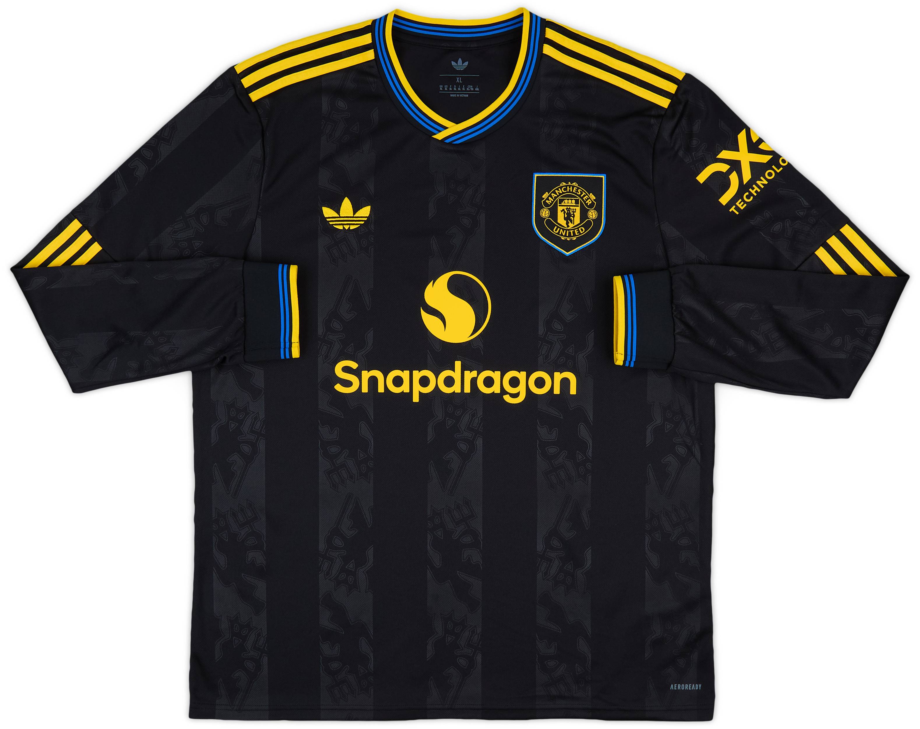 UNTRANSLATED／NDG／UTD ３枚セット 2025-26 Manchester United Third L/S Shirt