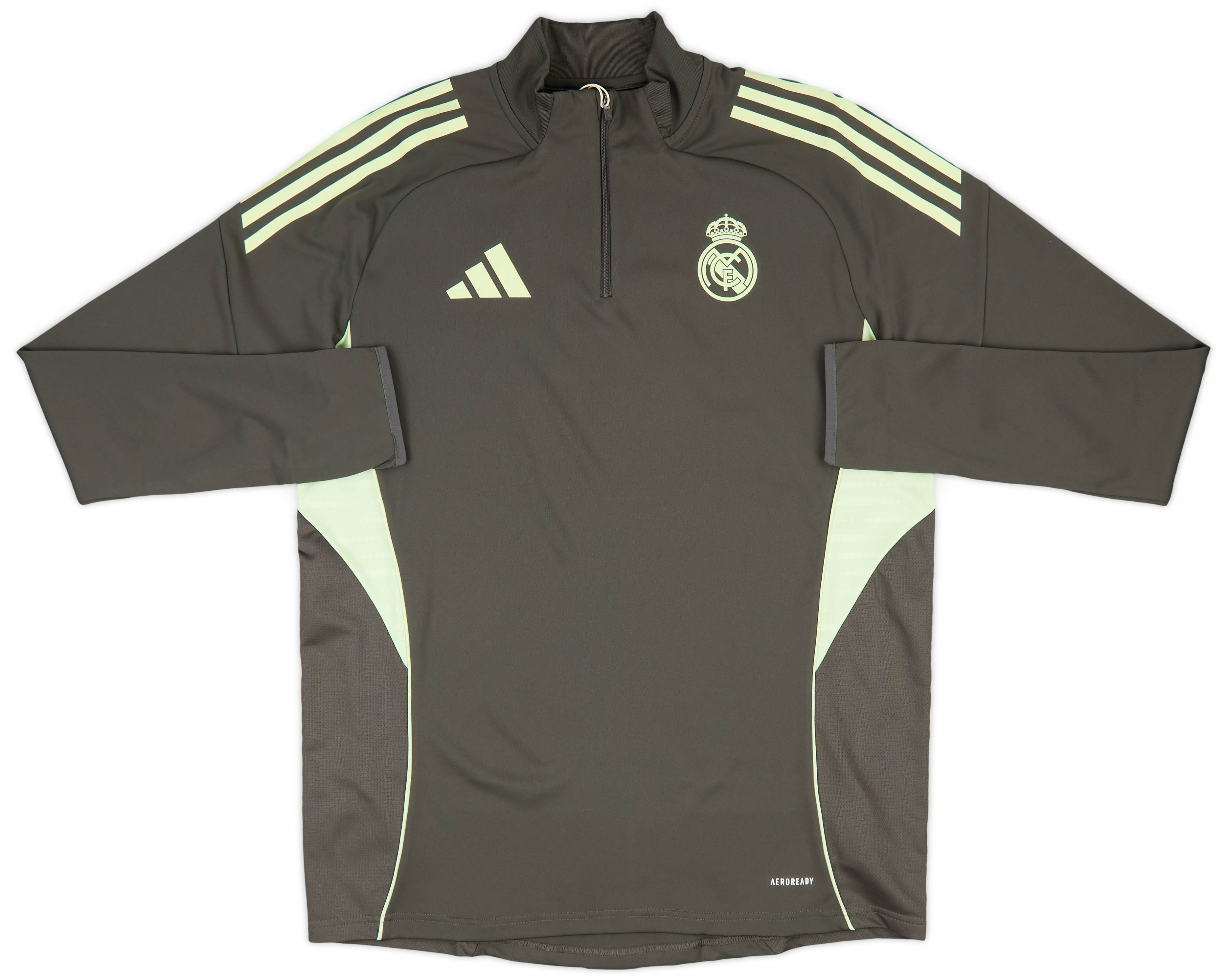 2025-26 Real Madrid adidas 1/4 Zip Training Top