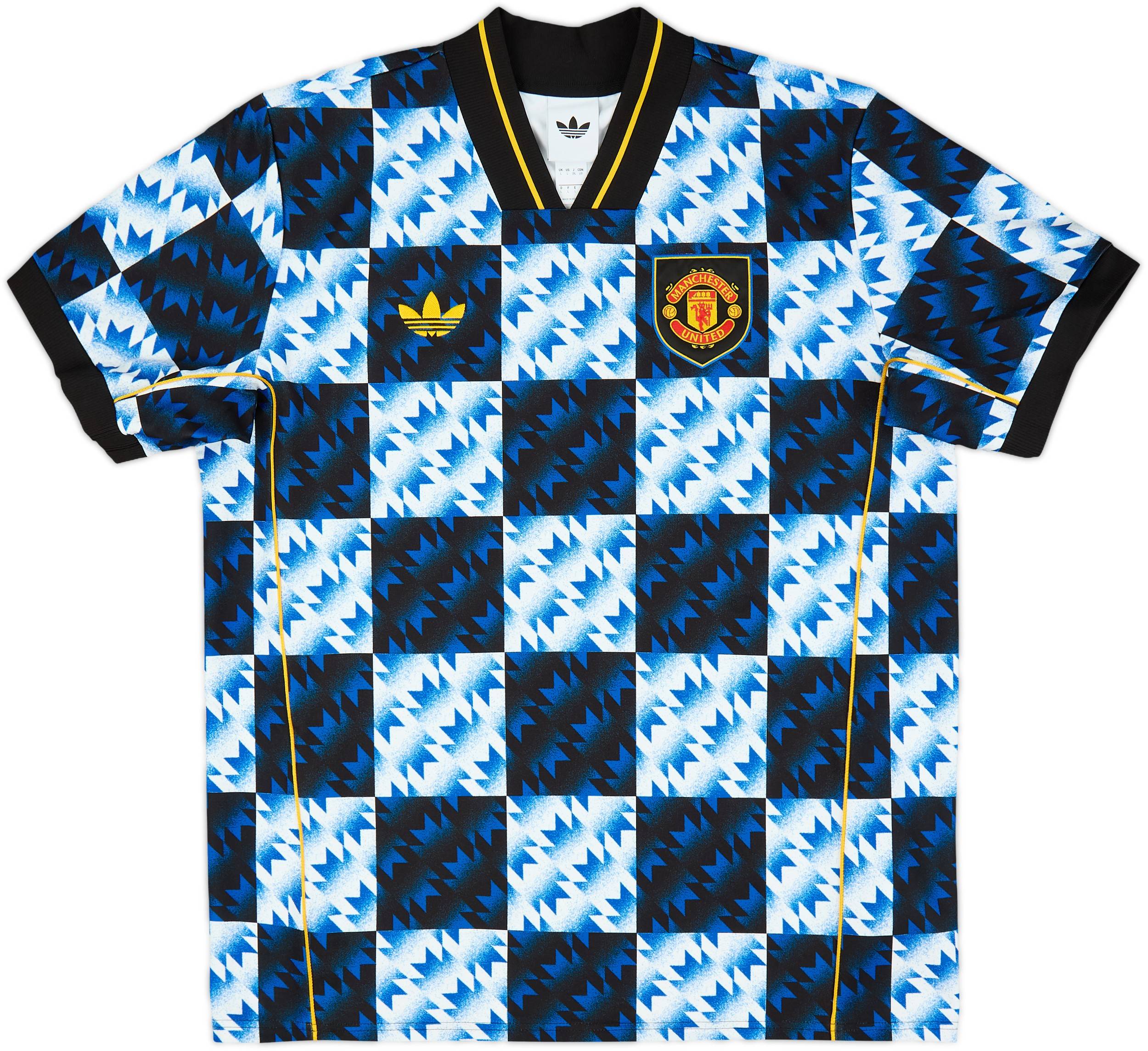 adidas Manchester United チェック柄シャツ XL 2025-26 Manchester United adidas Originals Lifestyler Shirt