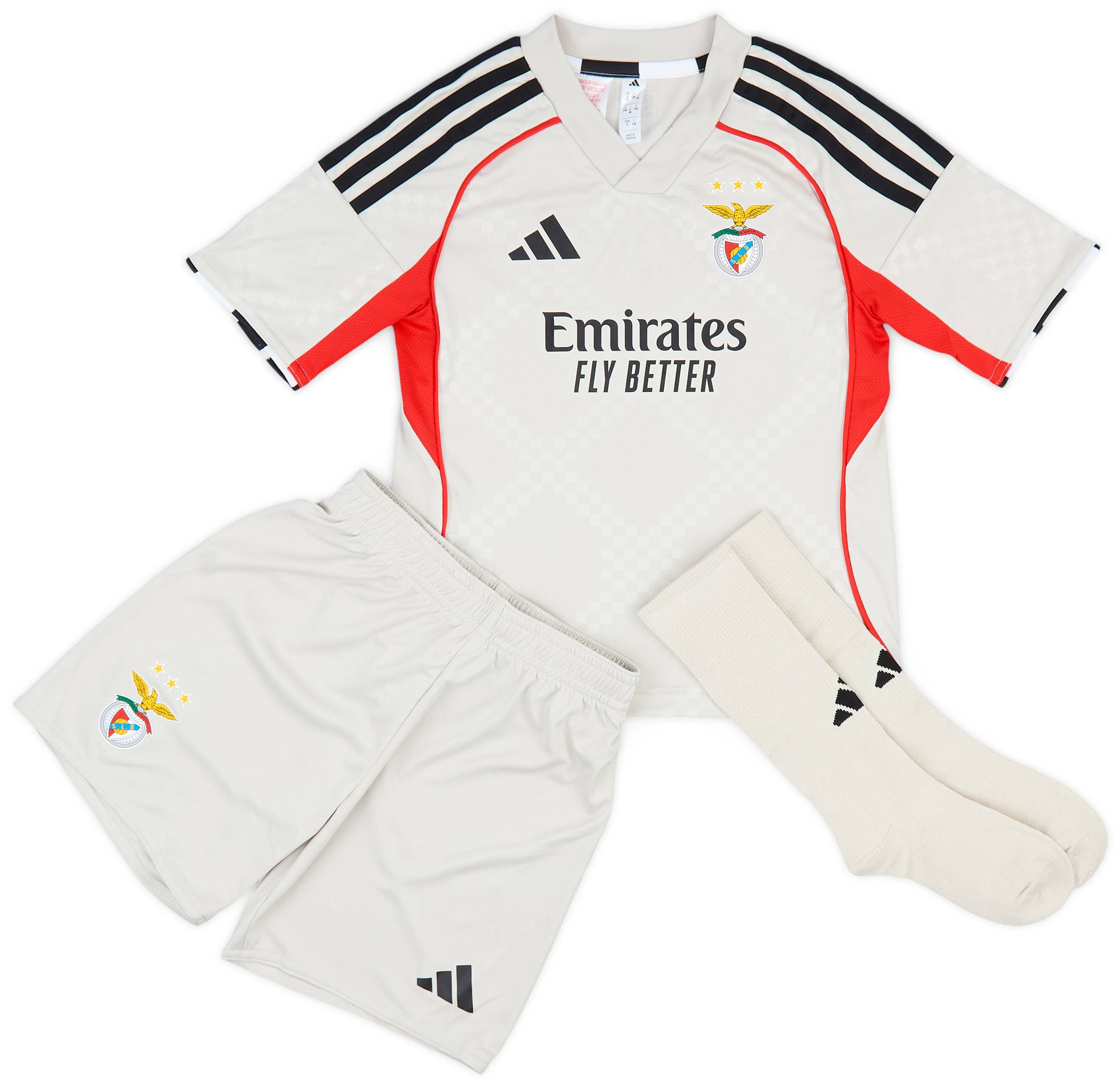 2025-26 Benfica Away Full Kit (Little Kids), image size:2576x2500