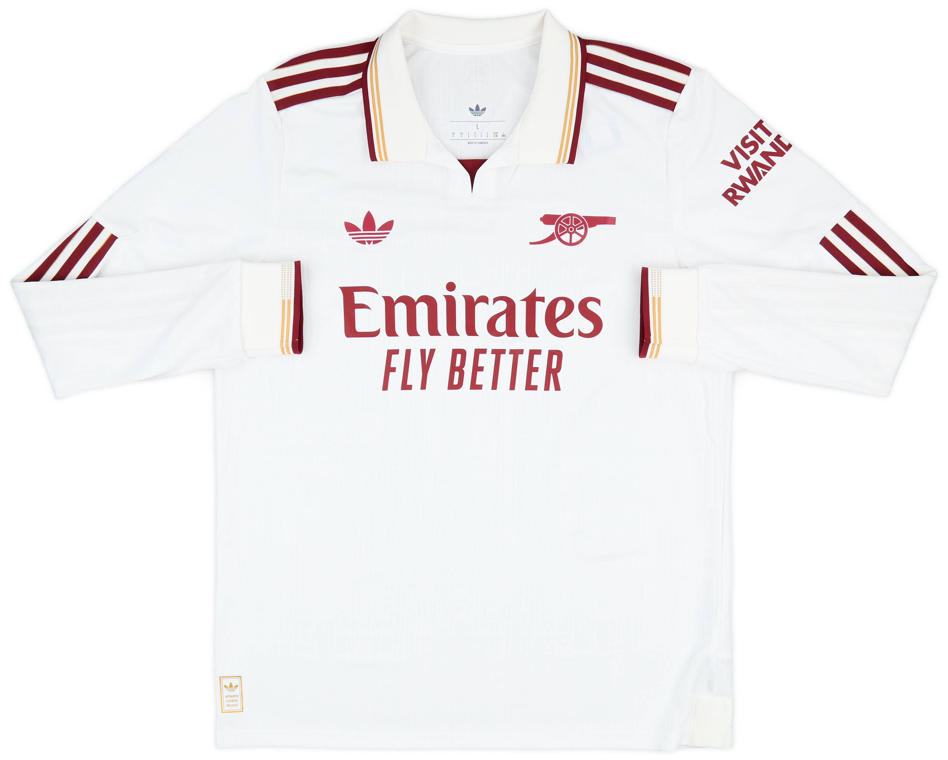 2025-26 Arsenal Authentic Third L/S Shirt