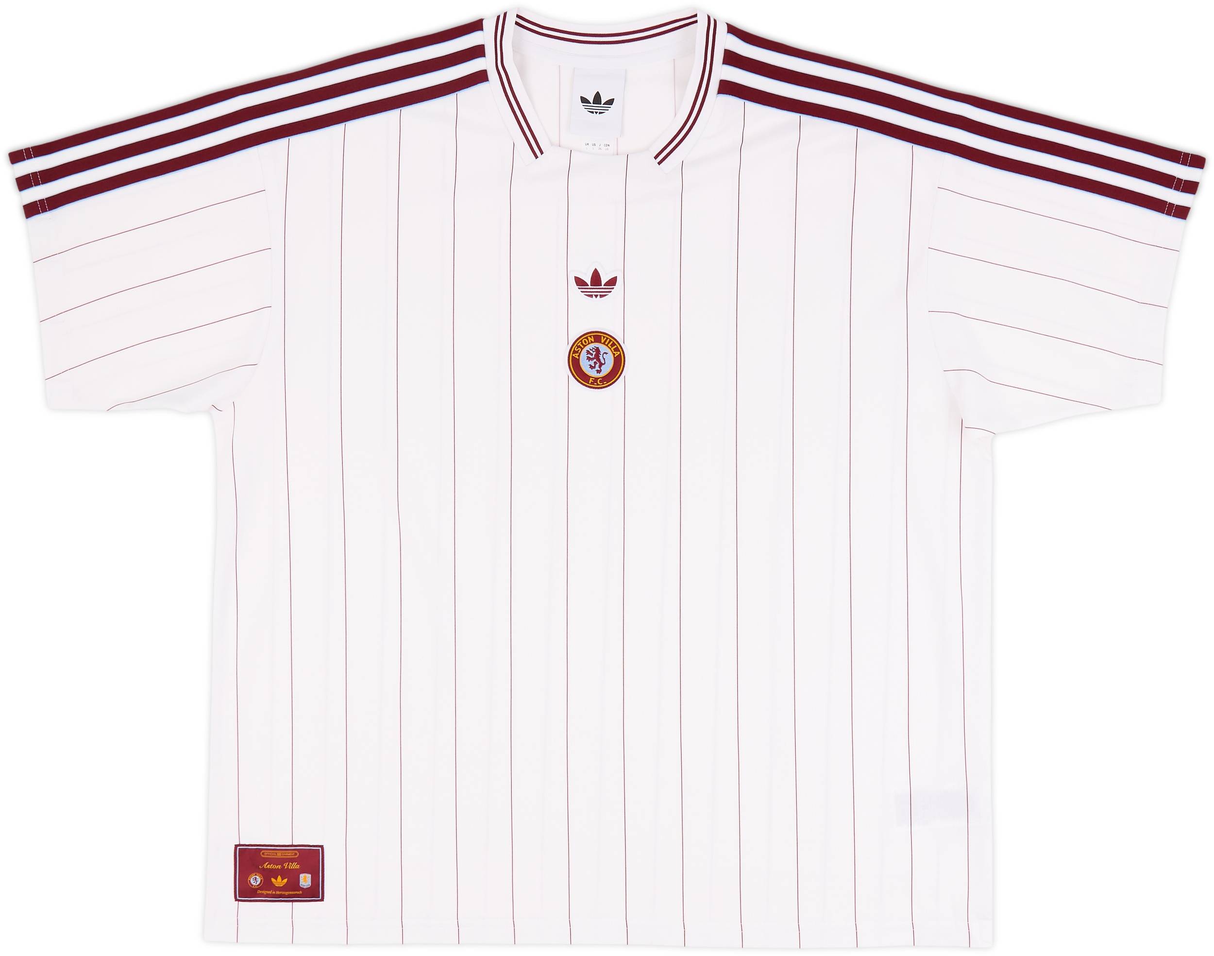 2025-26 Aston Villa adidas Originals Terrace Icons Shirt