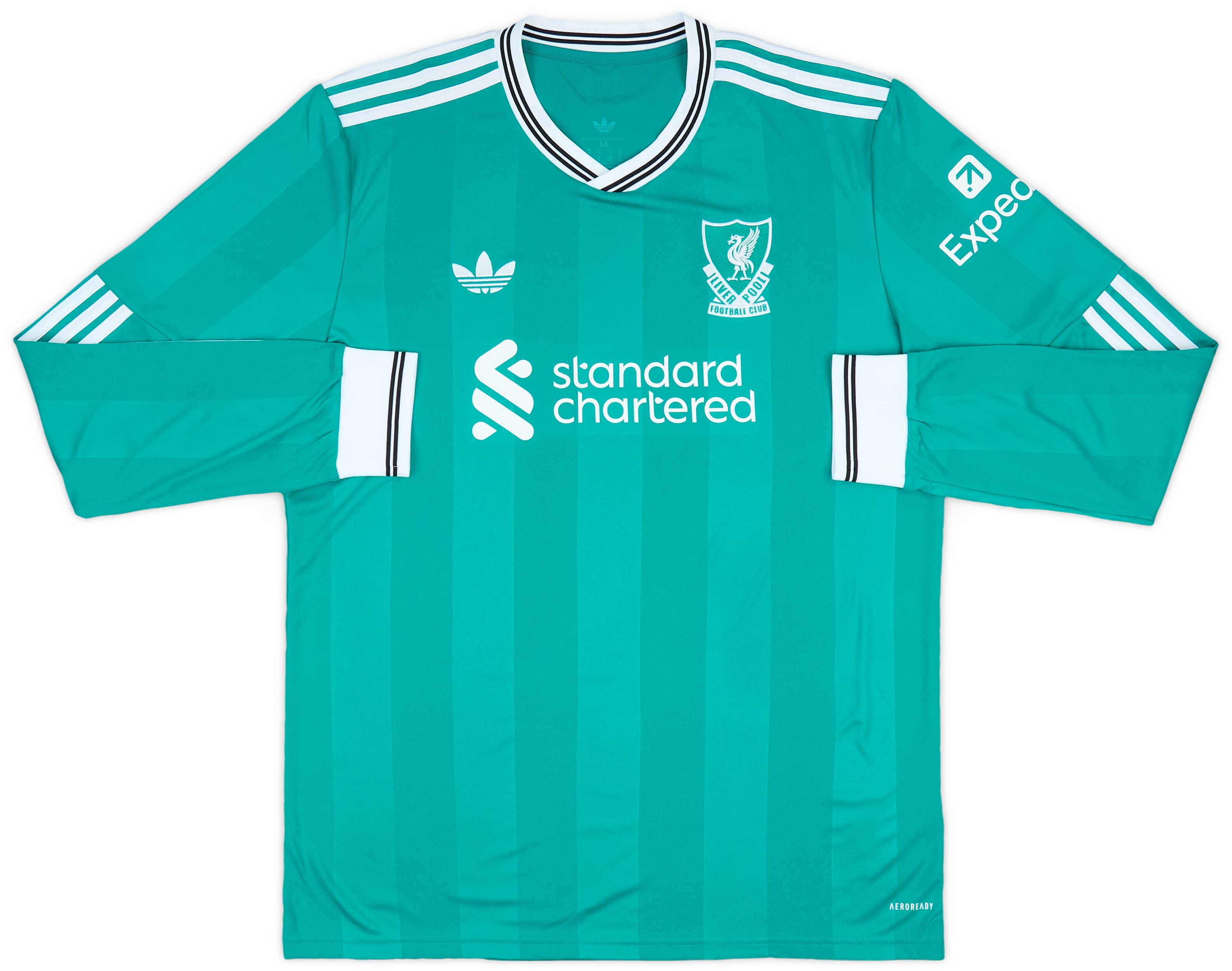 Liverpool adidas シャツ ターコイズ　緑　サード Liverpool adidas シャツ ターコイズ 緑 サード - メルカリ