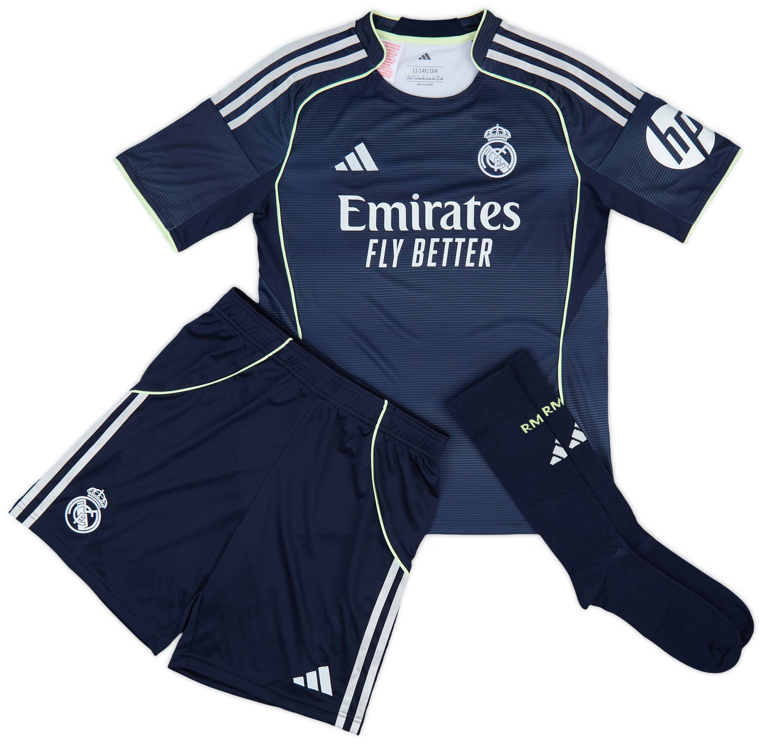 2025-26 Real Madrid Away Full Kit (KIDS)