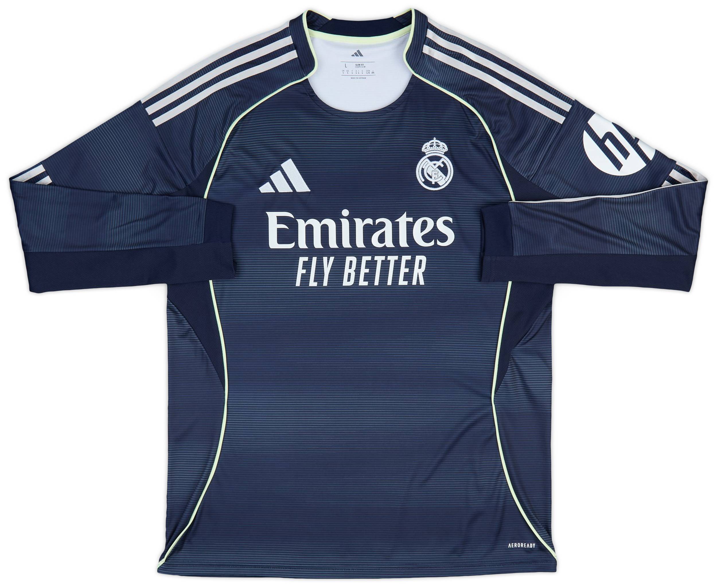 2025-26 Real Madrid Away L/S Shirt