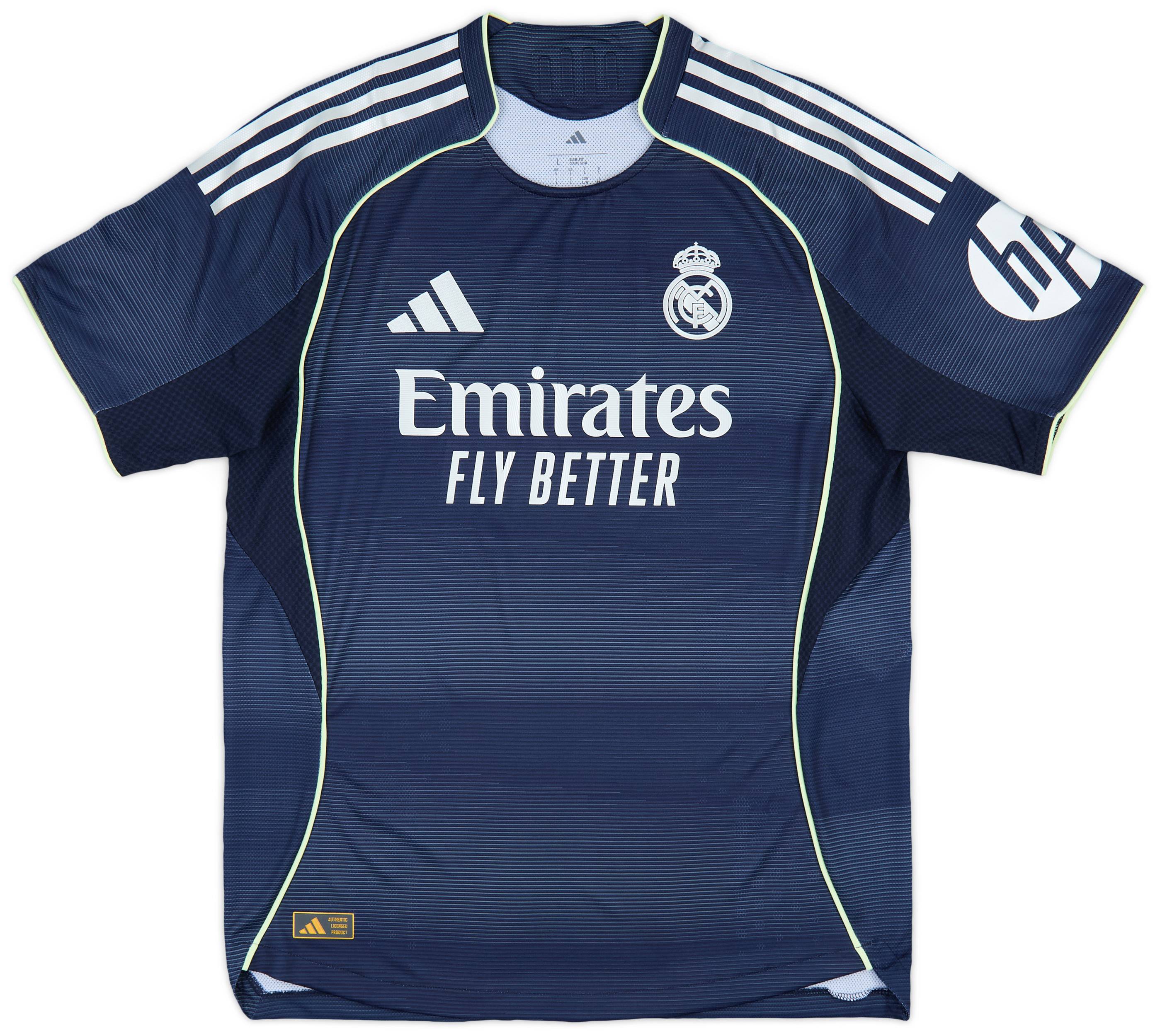 ウェア・シャツ 2025 AUTHENTIC JERSEY 2025-26 Real Madrid Authentic Away Shirt