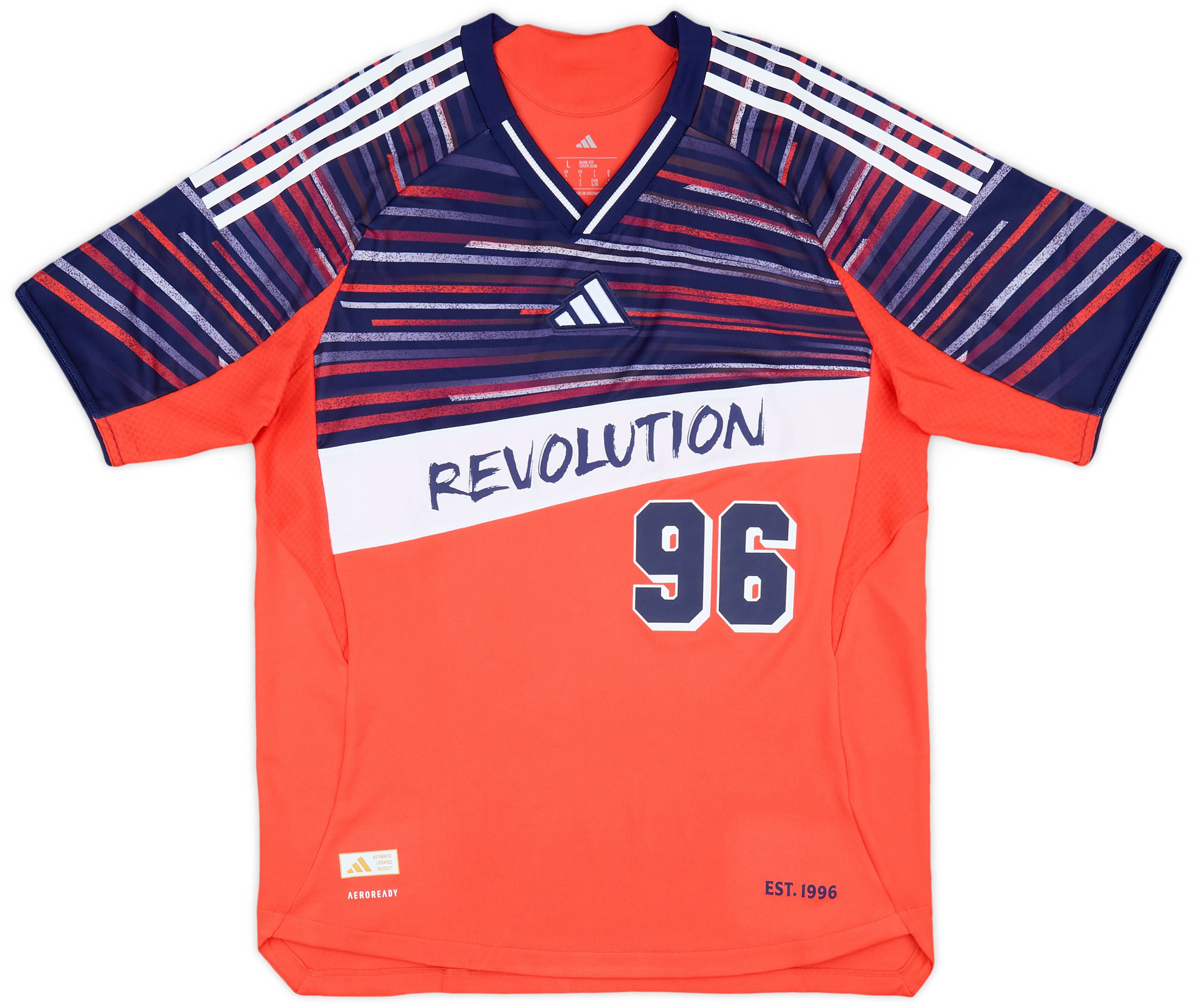 THE REVOLUTION×24karats Jersey adidas New England Revolution 2023-24 Women's Away Stadium