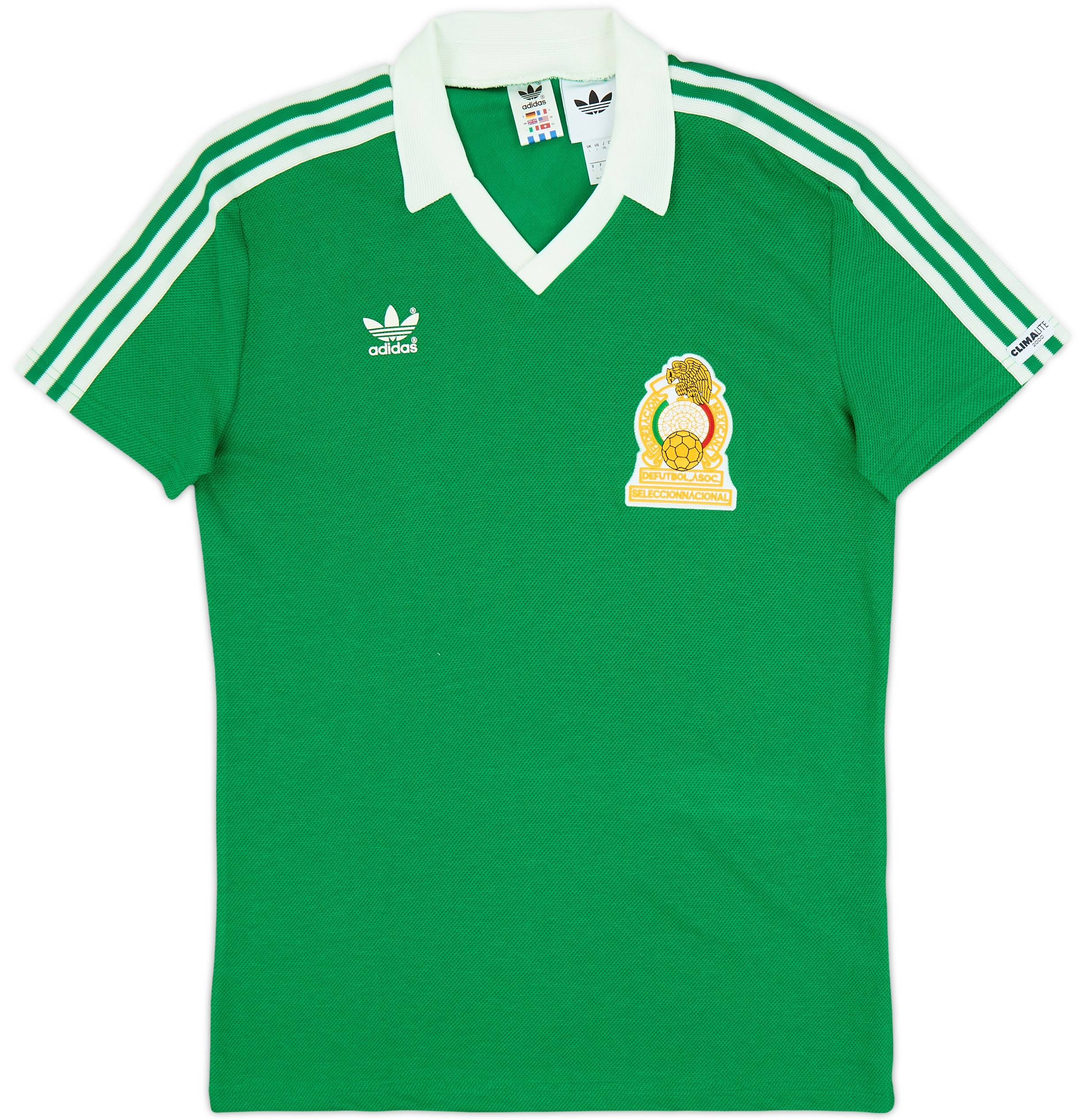 1986 Mexico adidas Originals Reissue Home Shirt #9
