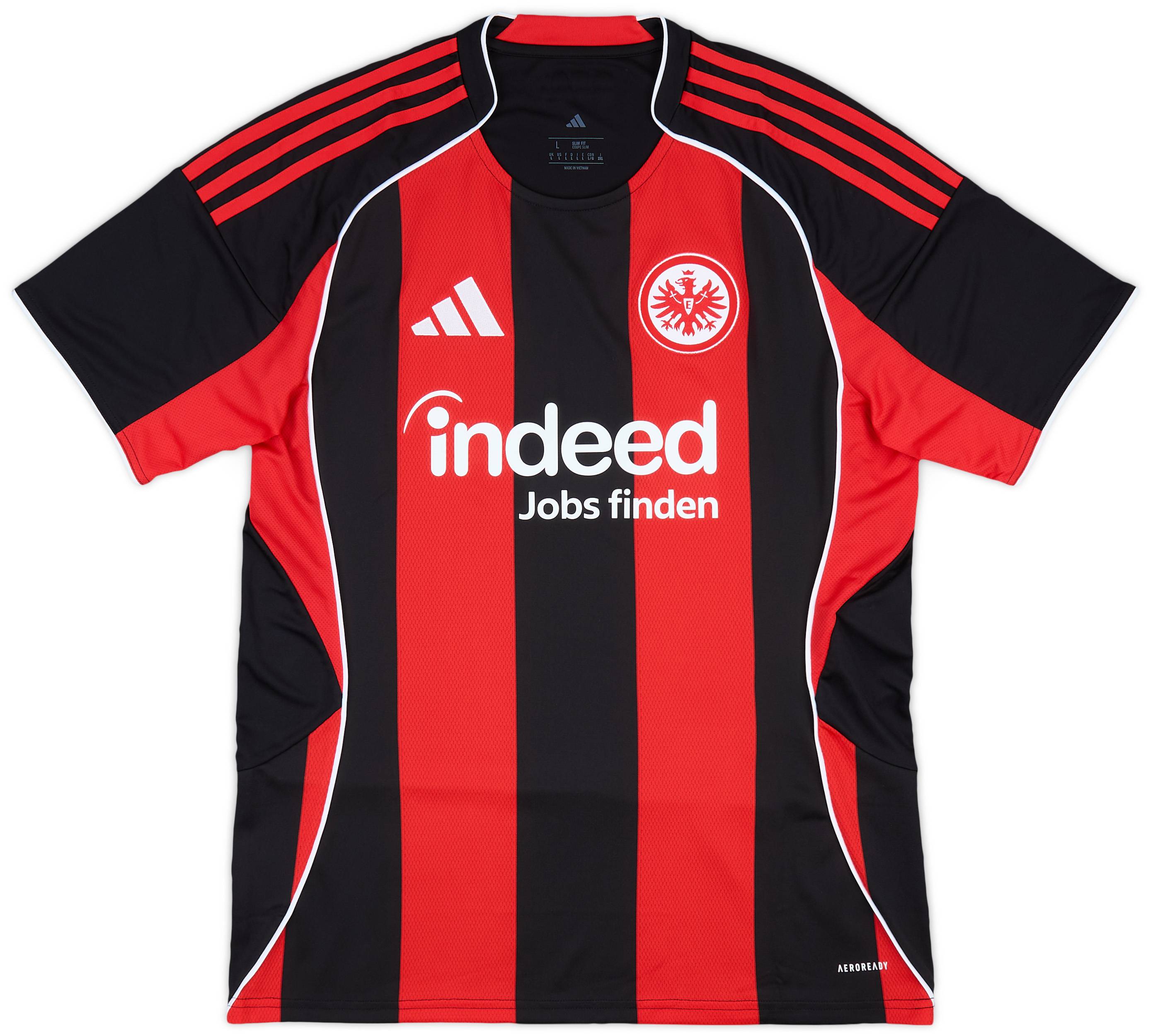 EintrachtFrankfurtNike ゲームシャツ juma 正規品 2025-26 Eintracht Frankfurt Home Shirt