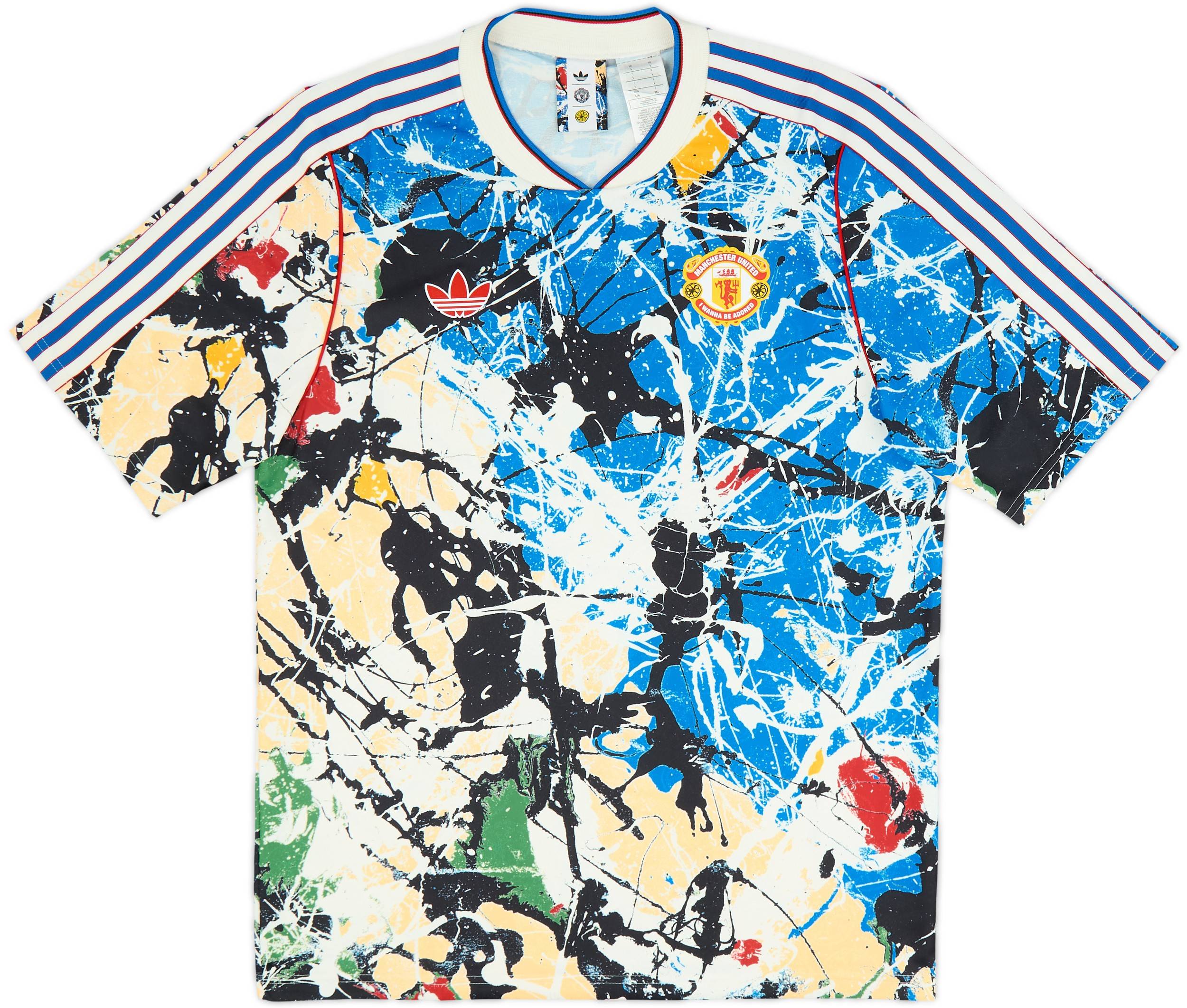 adidas THE STONE ROSES Tシャツ Buy Manchester United x adidas Stone Roses Jersey Blue