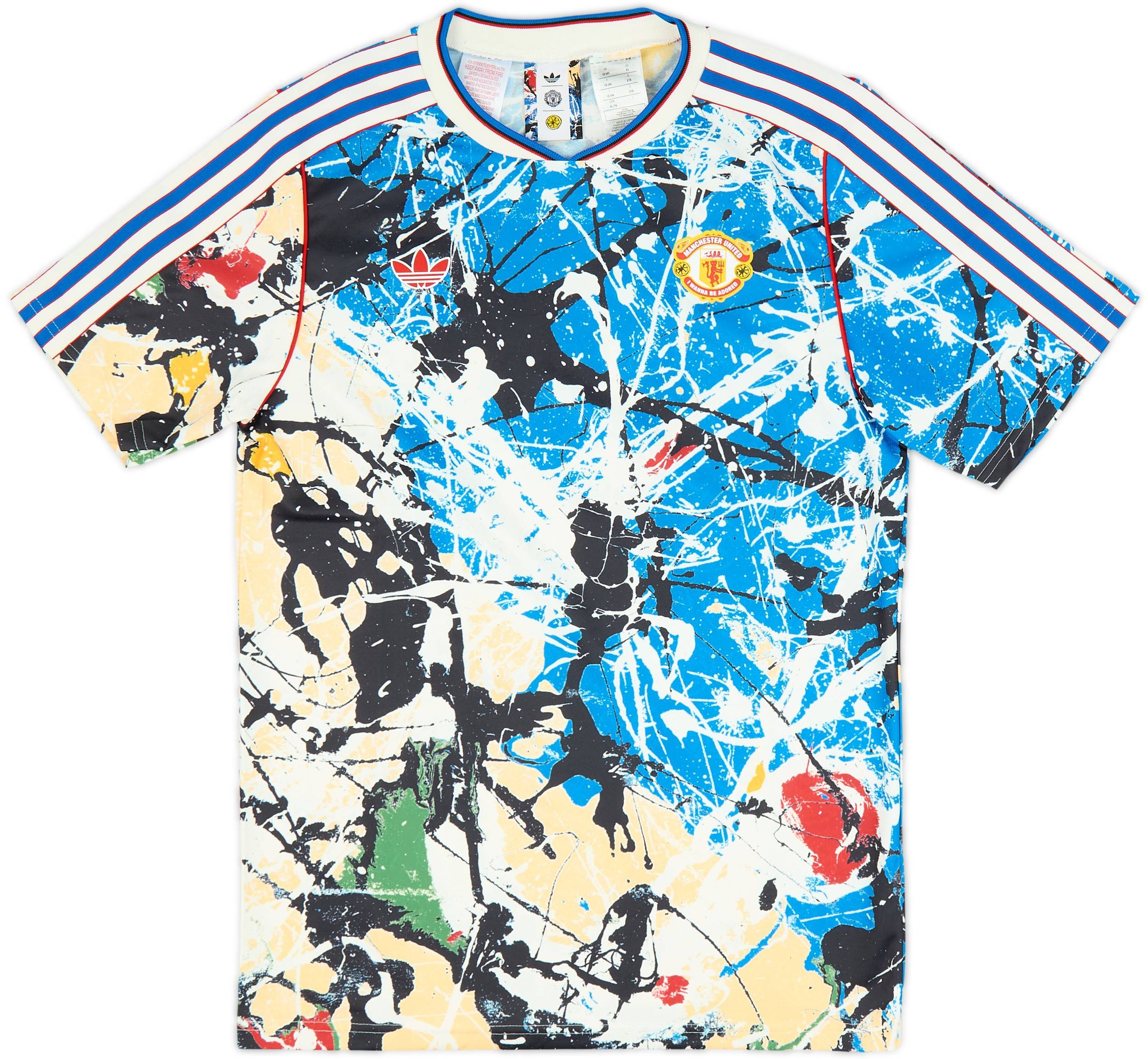 2025-26 Manchester United adidas Originals Stone Roses Shirt (KIDS)