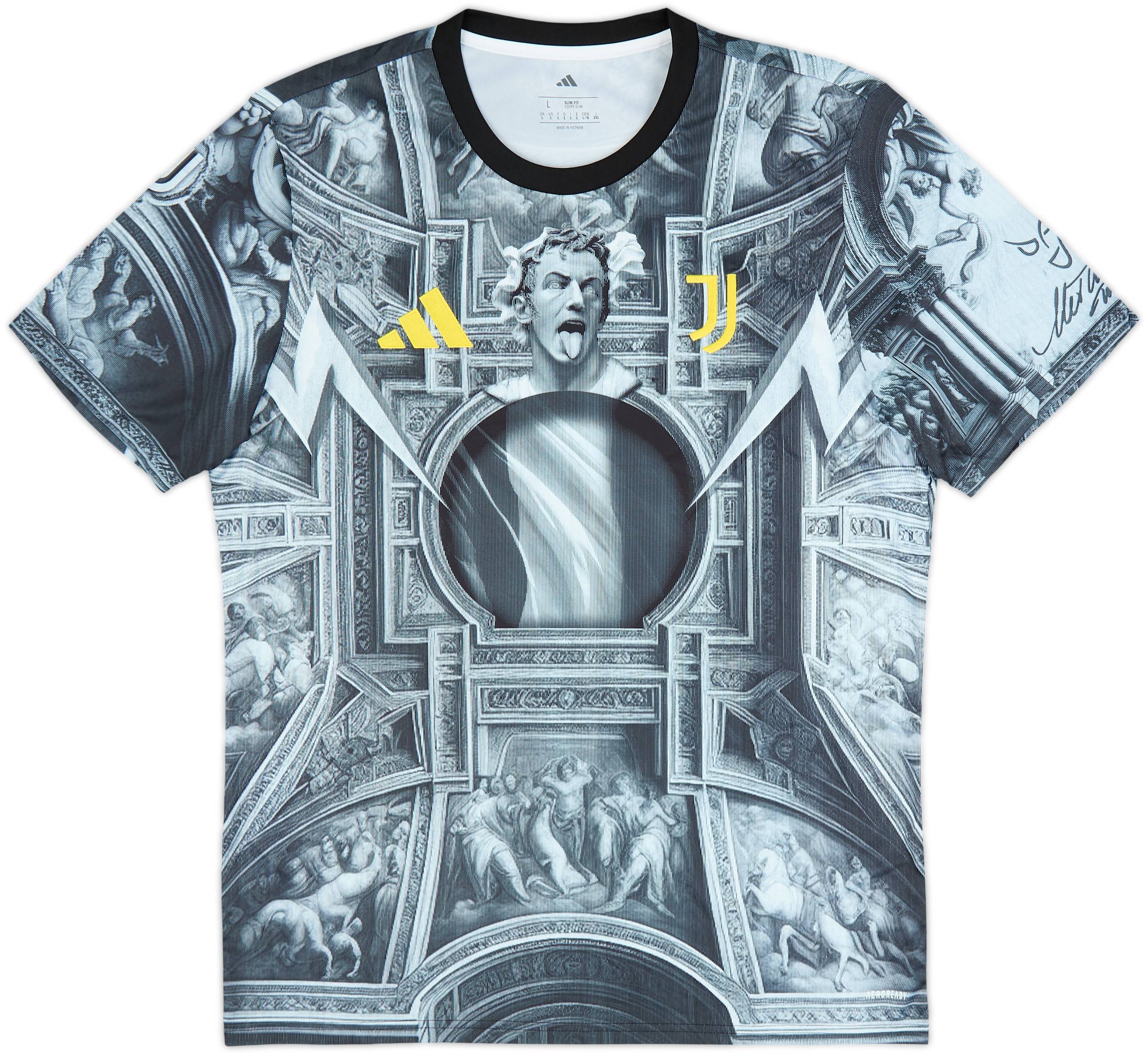 2025-26 Juventus adidas Pre-Match Shirt