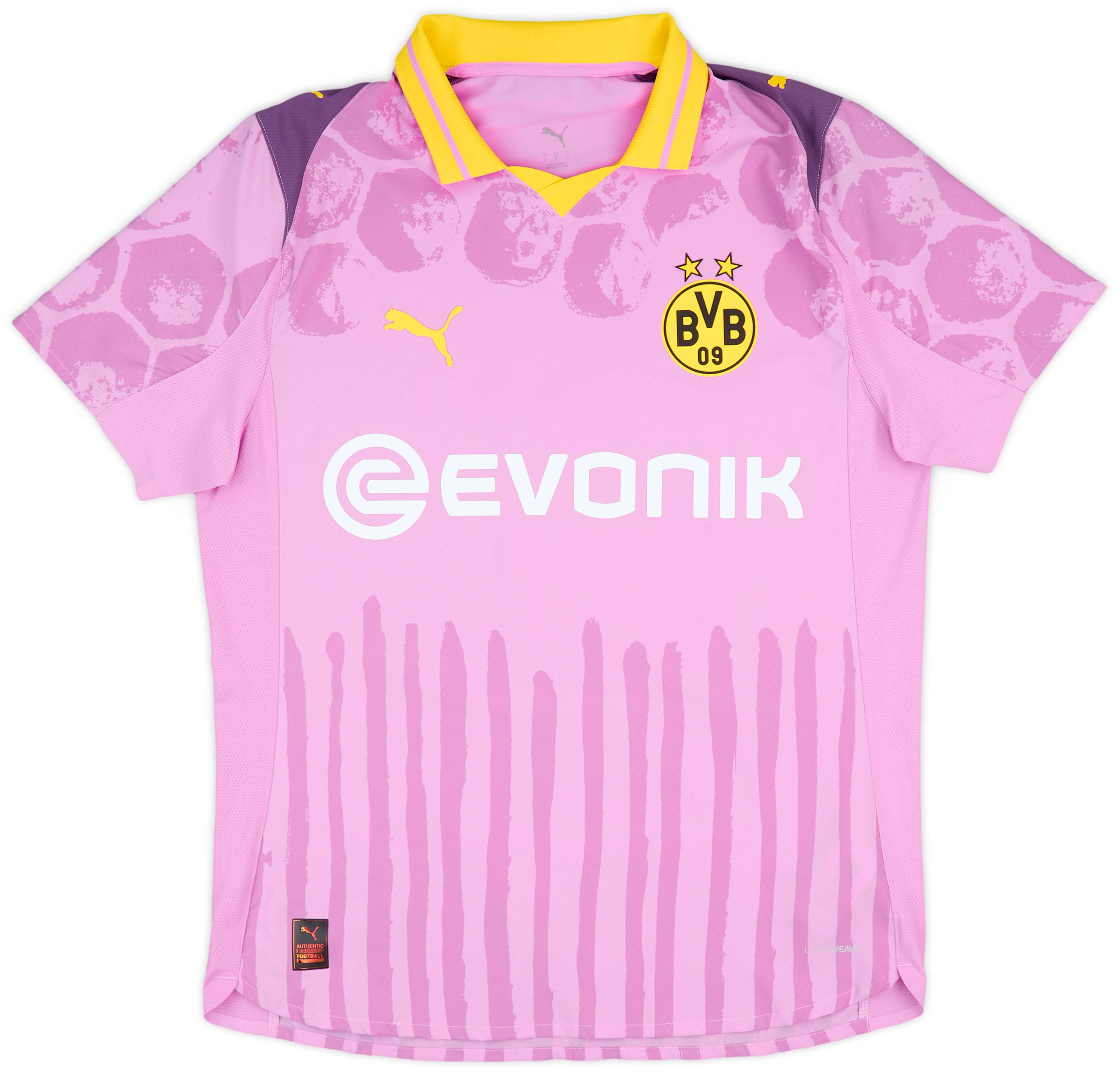 ウェア 04-05 Dortmund Signature Game Shirt 2004-05 Borussia Dortmund Home Shirt Worns #4 - 8/10 - (L)