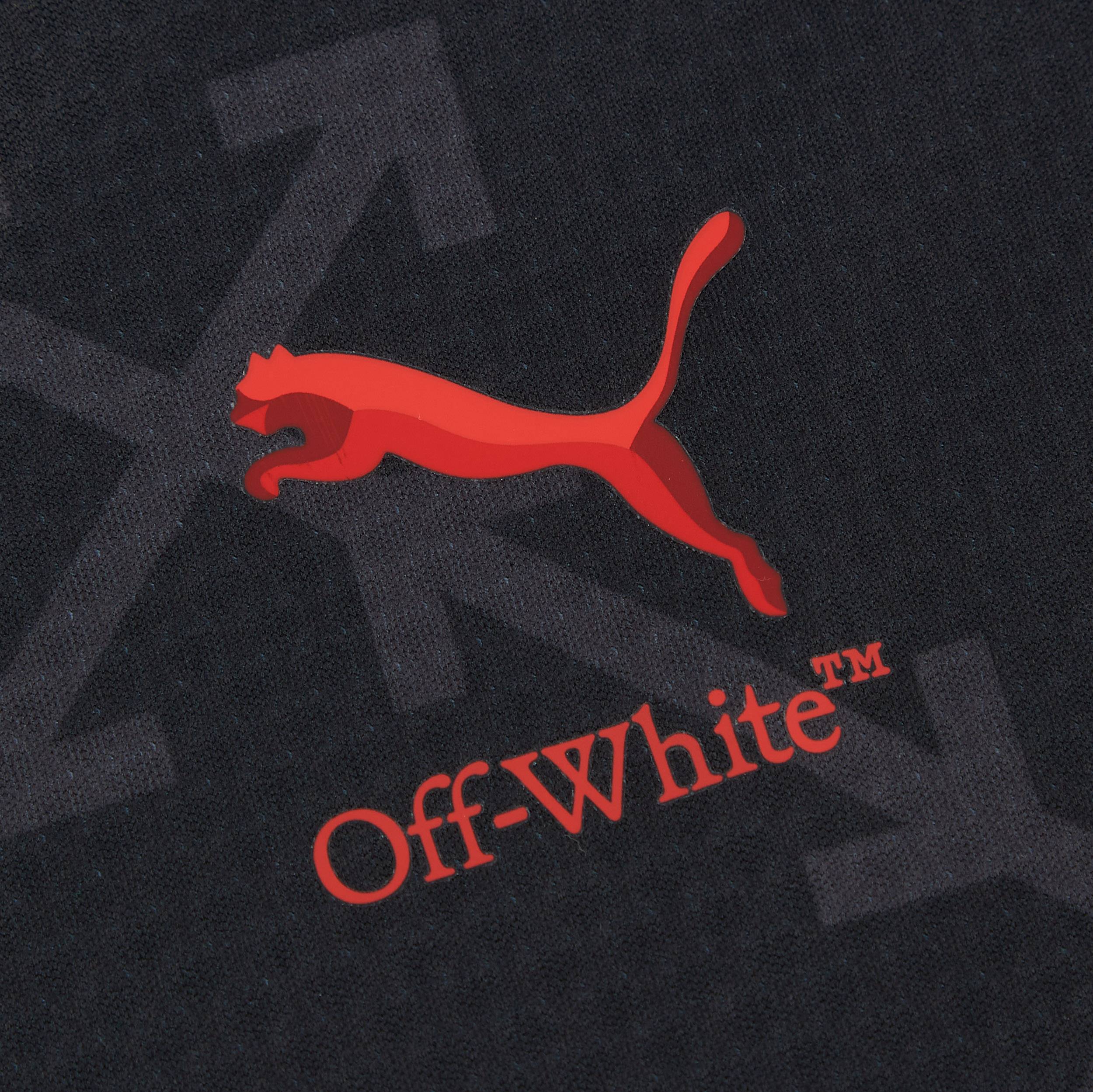 2024-25 AC Milan Puma x Off-White 1/4 Zip Pre-Match Top