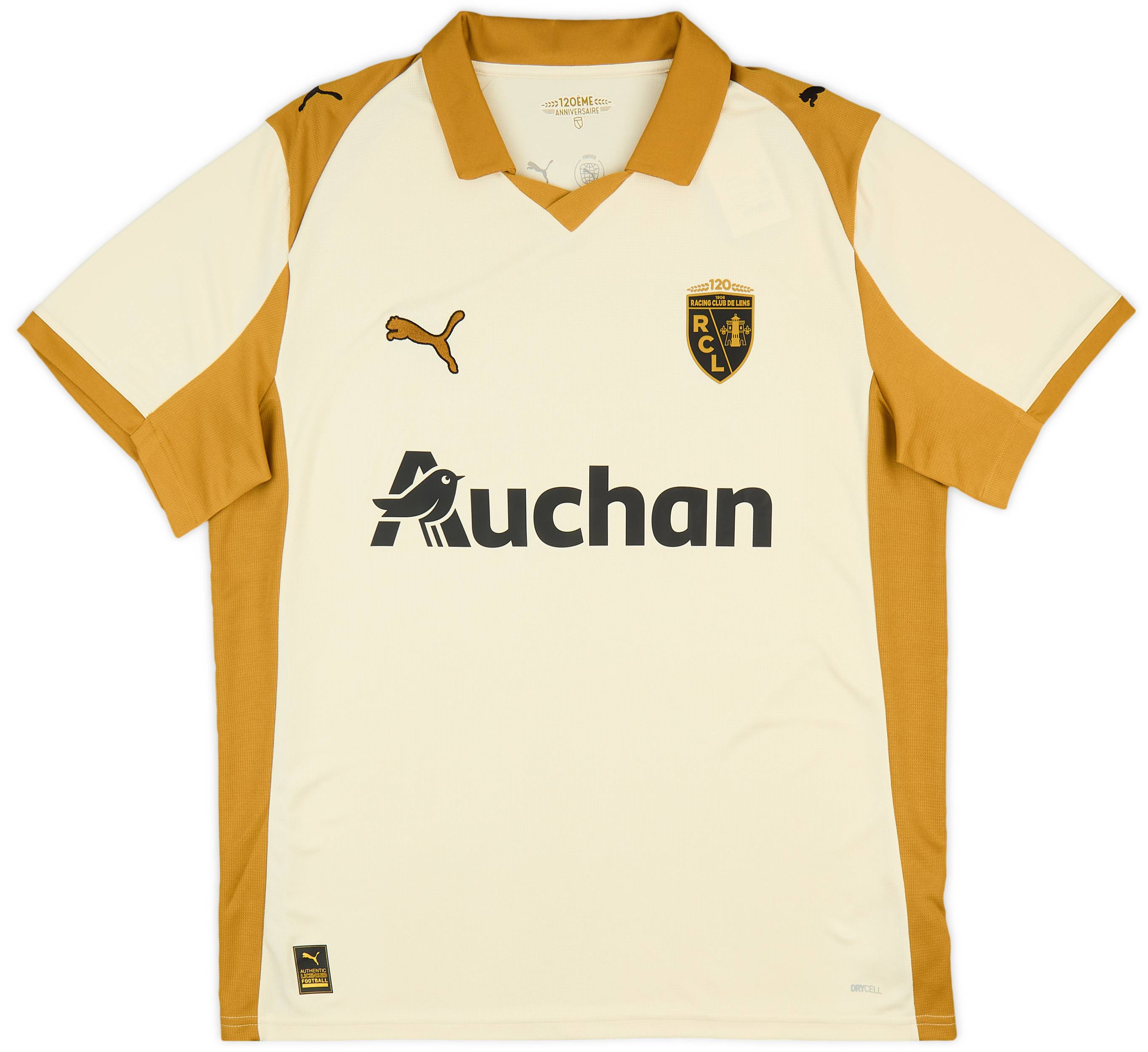 トップス ER FOOTBALL SHIRT BROWN 2025-26 Lens Third Shirt
