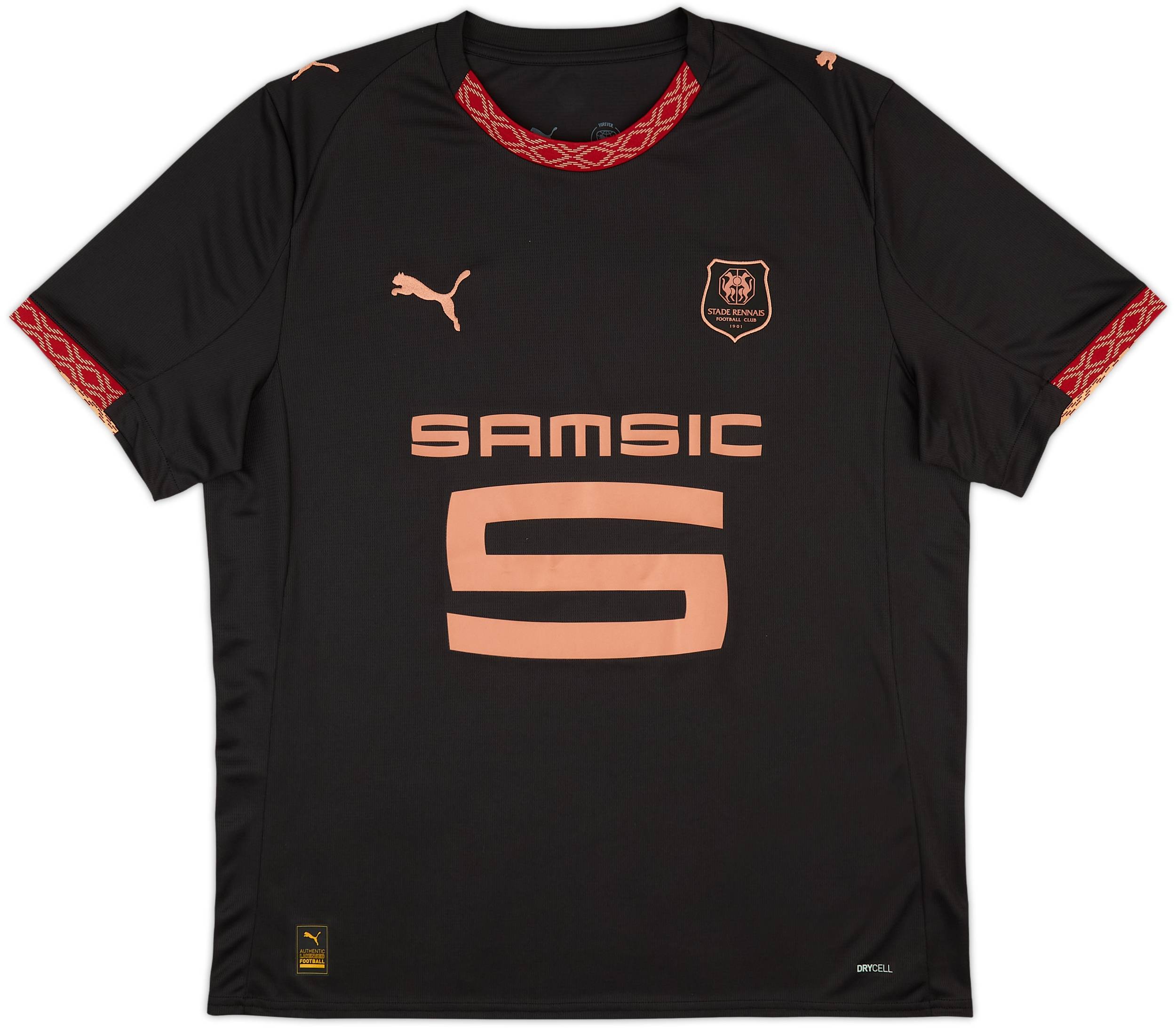 Puma STADE RENNAIS サッカーシャツ Mサイズ 黒 ブラック Puma STADE RENNAIS サッカーシャツ Mサイズ 黒 ブラック Stade
