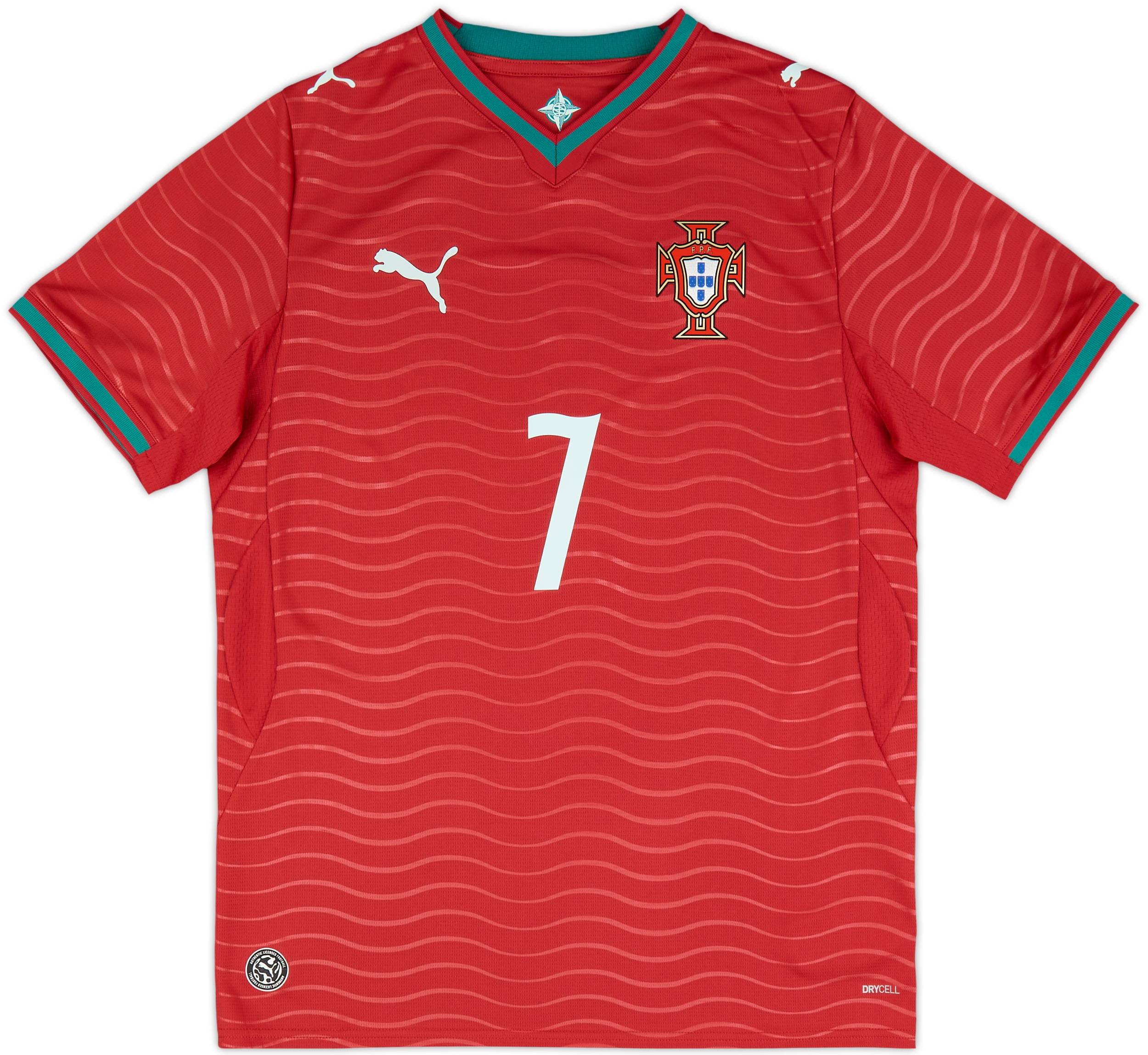 2026-27 Portugal Home Shirt Ronaldo #7 (KIDS)