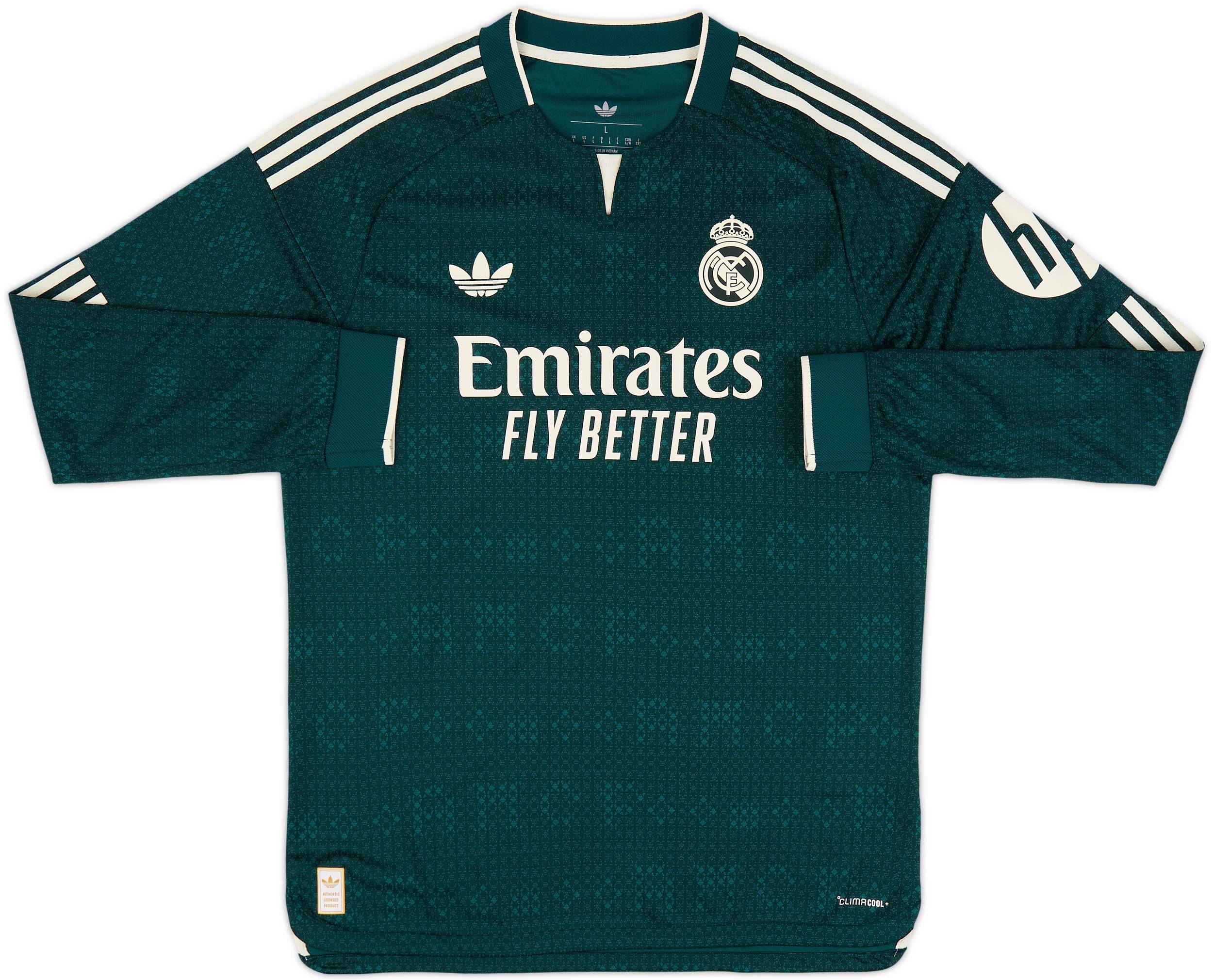 2026-27 Real Madrid Authentic Away L/S Shirt