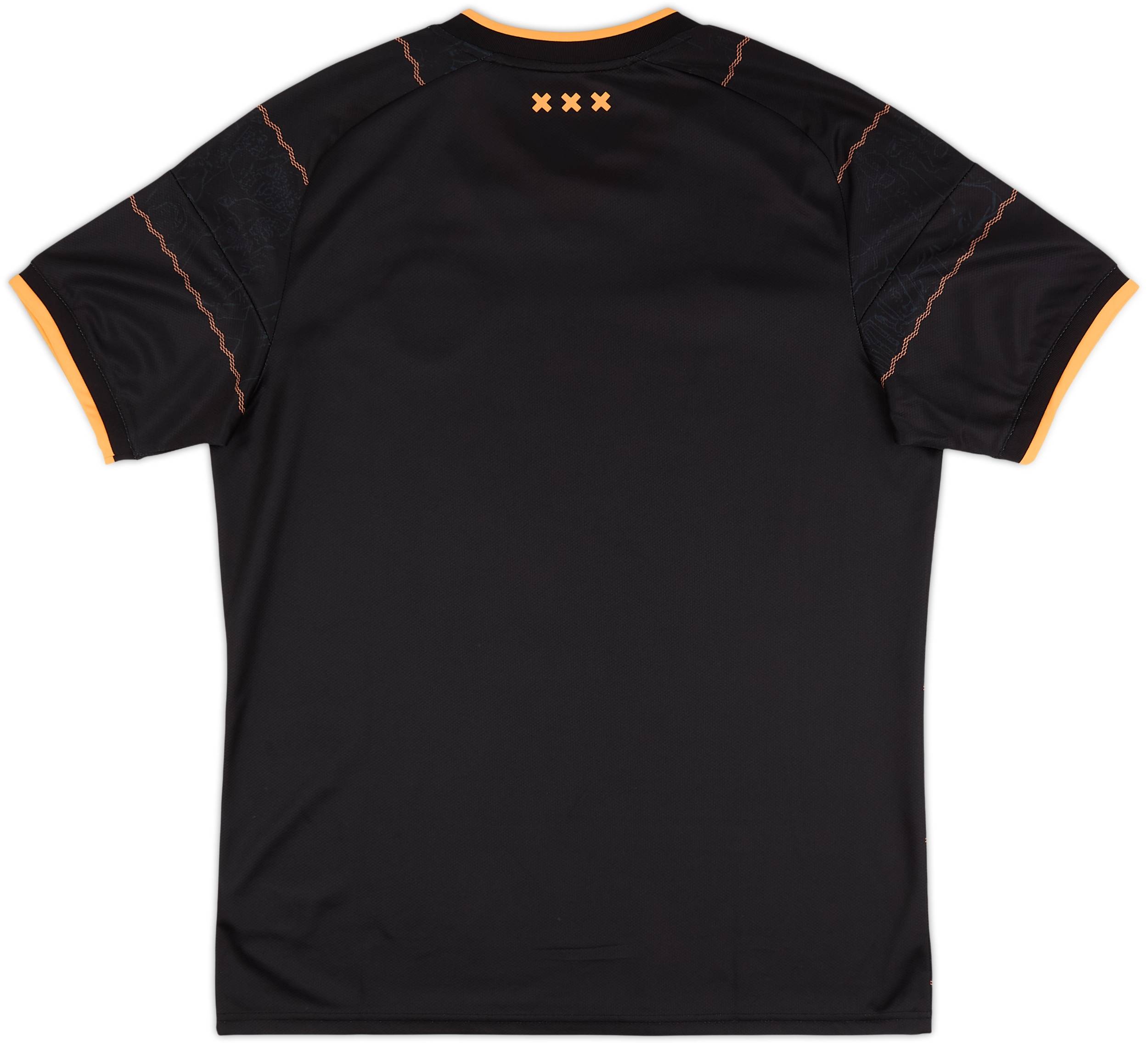  ajax ゲームシャツ　ブラック 2026-27 Ajax Away Shirt