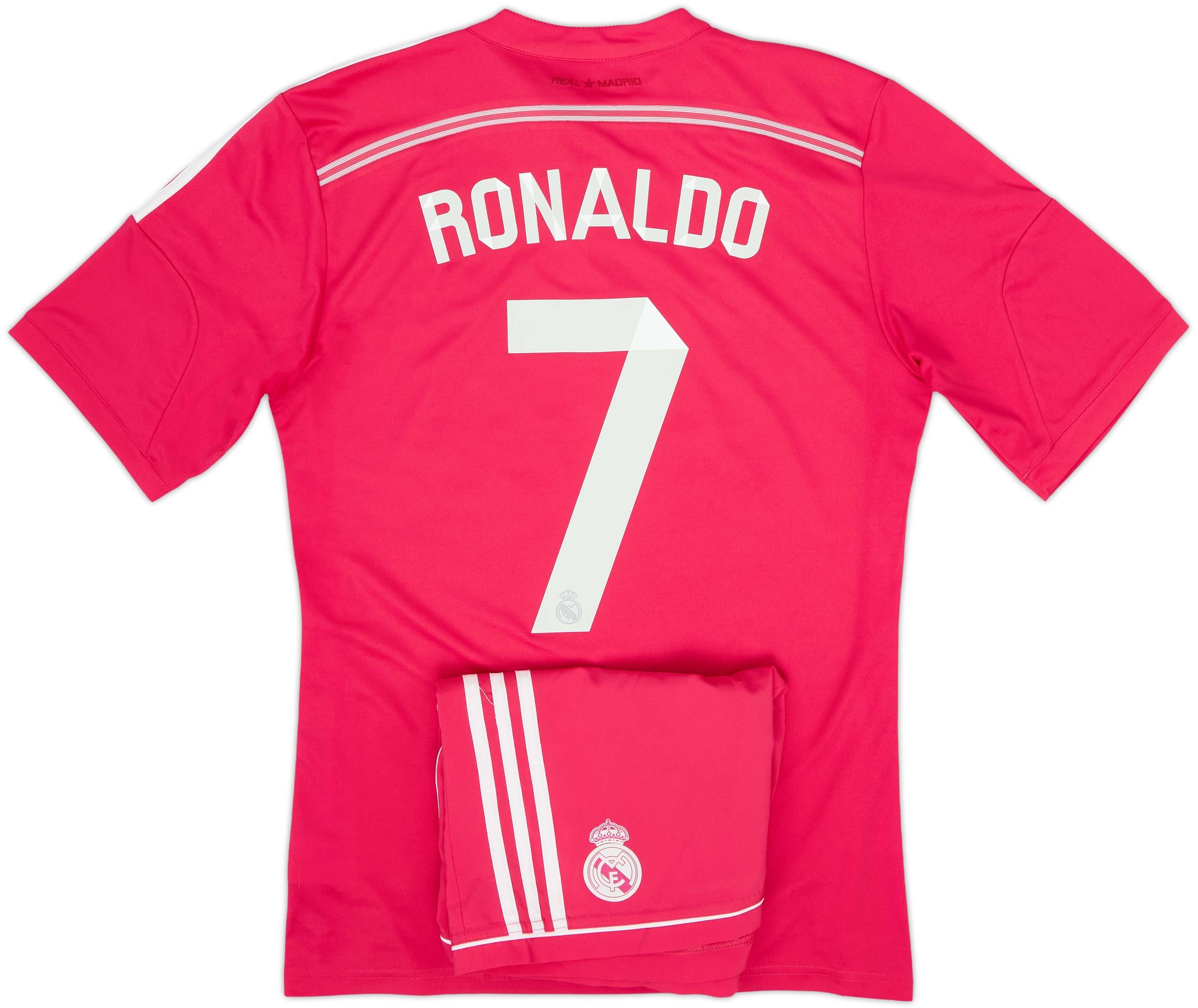2014-15 Real Madrid Away Shirt & Shorts Ronaldo #7 - 6/10 - (M)