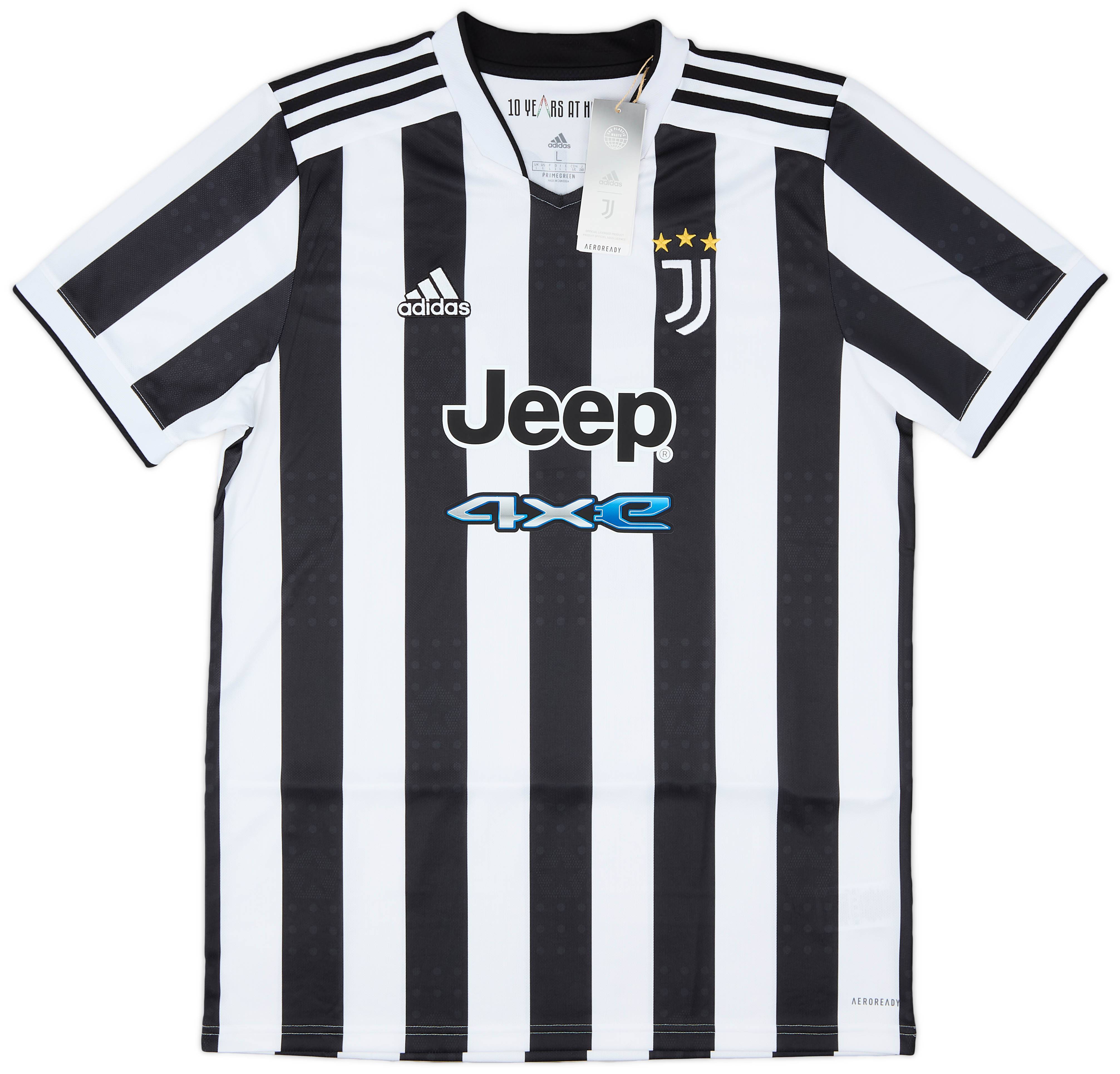 2021-22 Juventus Home Shirt Vlahovic #7 (L)