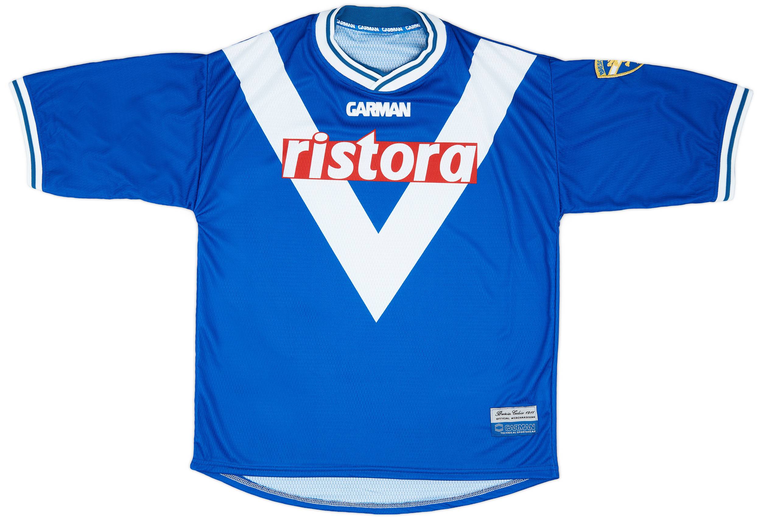 2000-01 Brescia Garman Reissue Home Shirt