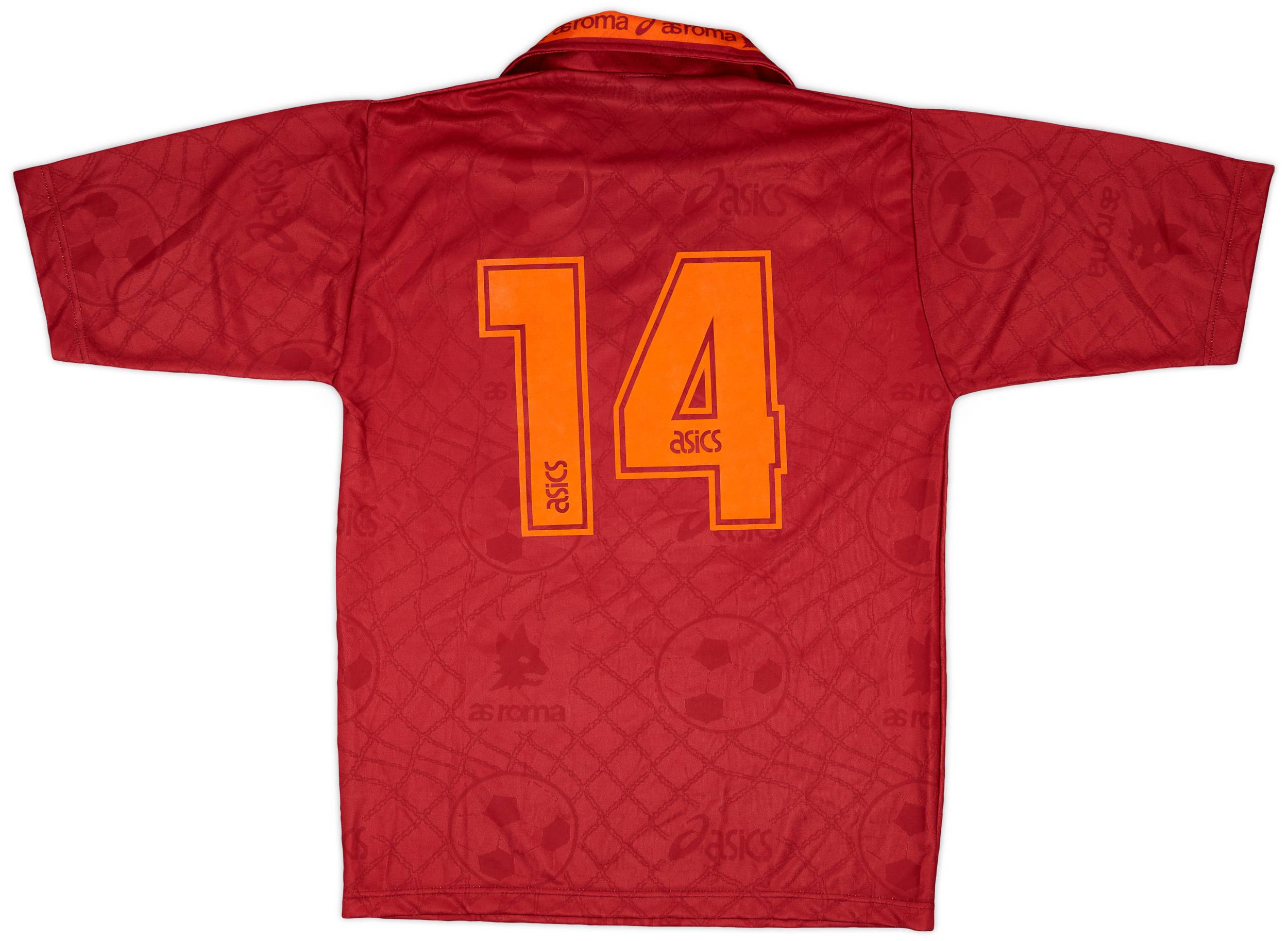 1994-95 Roma Home Shirt - 8/10 - (M)