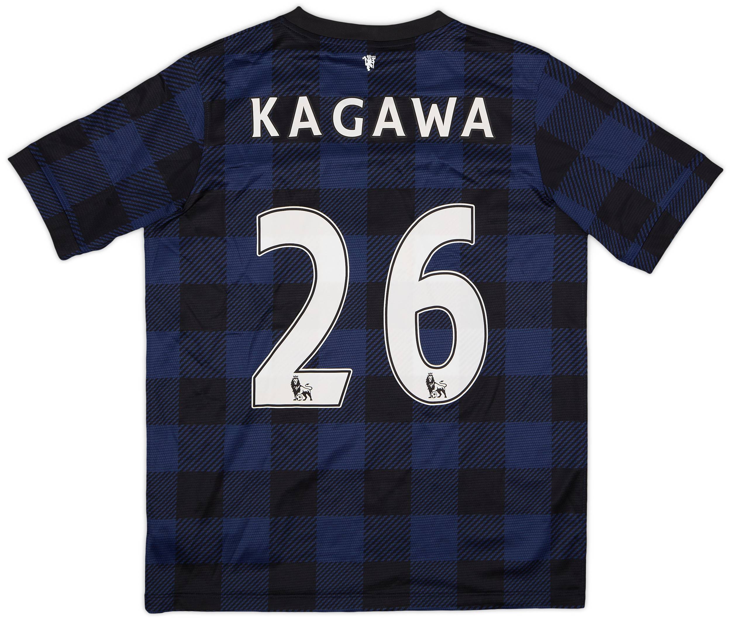 2013-14 Manchester United Away Shirt Kagawa #26 - 7/10 - (XL