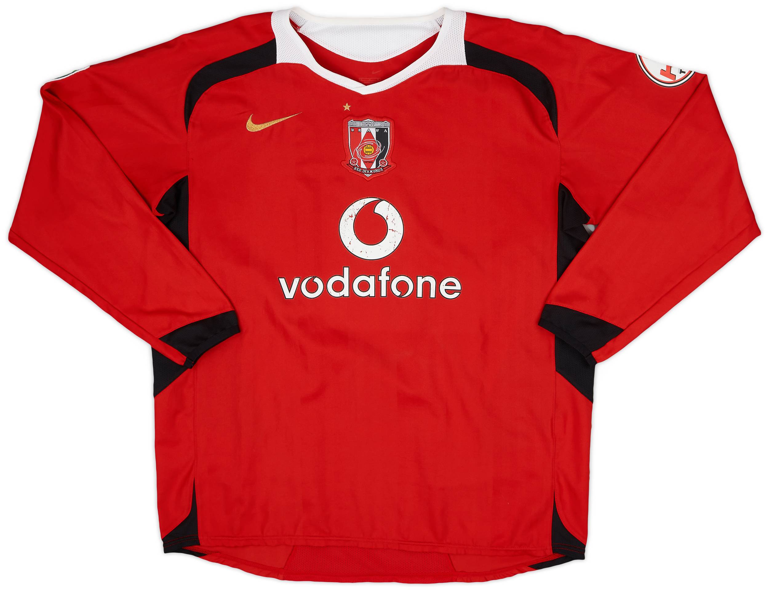 【送料無料/新品】 2006 Urawa Red Diamonds Home L/S Shirt - 6/10 - (L) ウェア